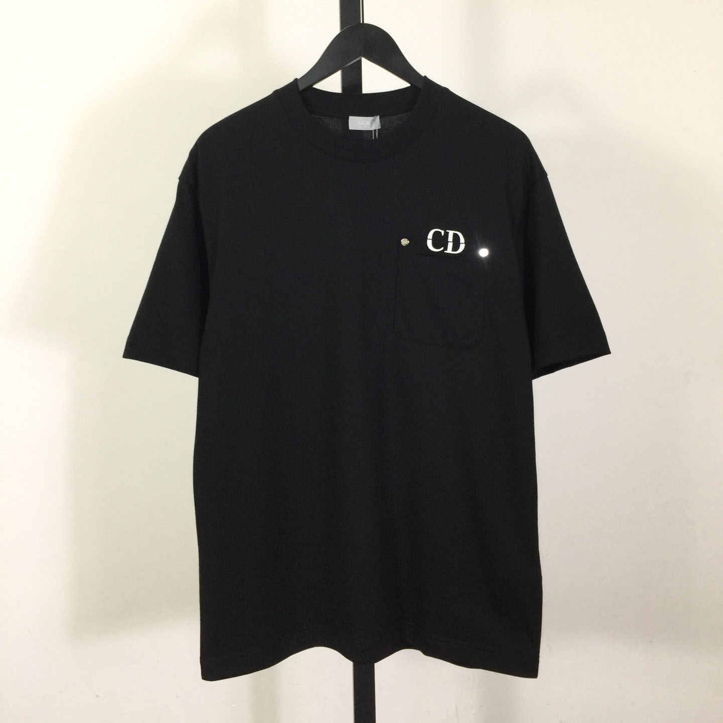 Dior Logo Cotton T-Shirt  - FashionPlug