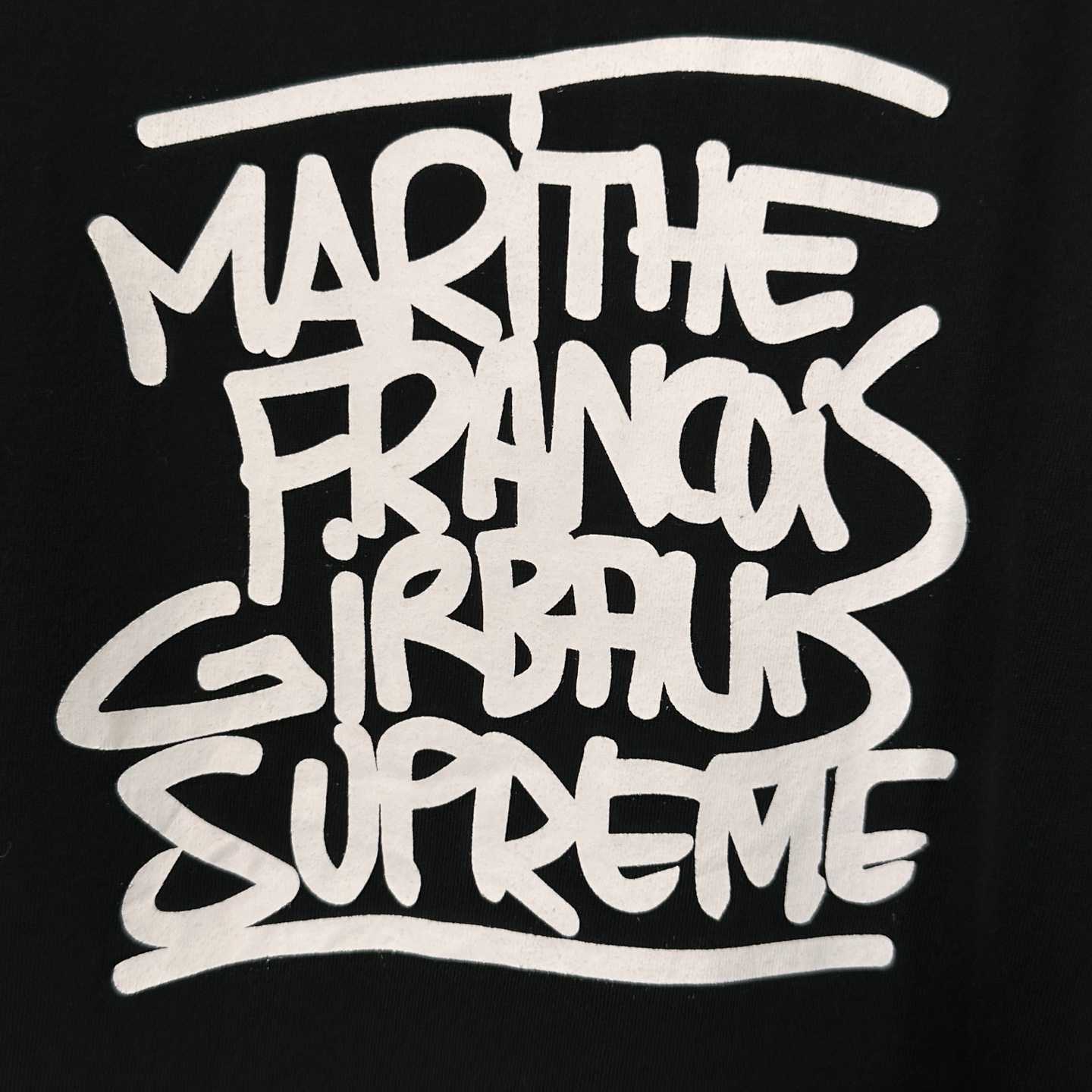 Supreme x Martithé + François Girbaud Tee 'Black' - FashionPlug