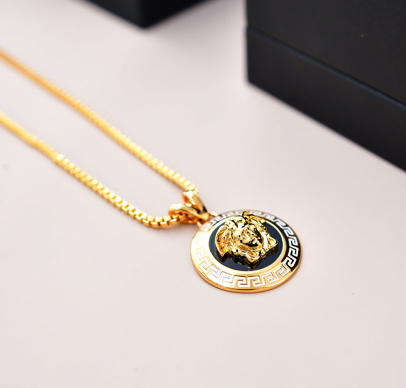 Versace Medusa Pendant Necklaces - FashionPlug