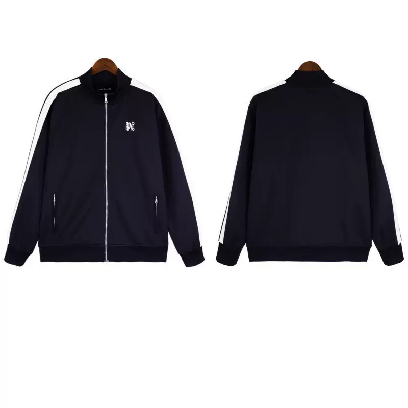 Palm Angels Monogram Classic Track Jacket - FashionPlug