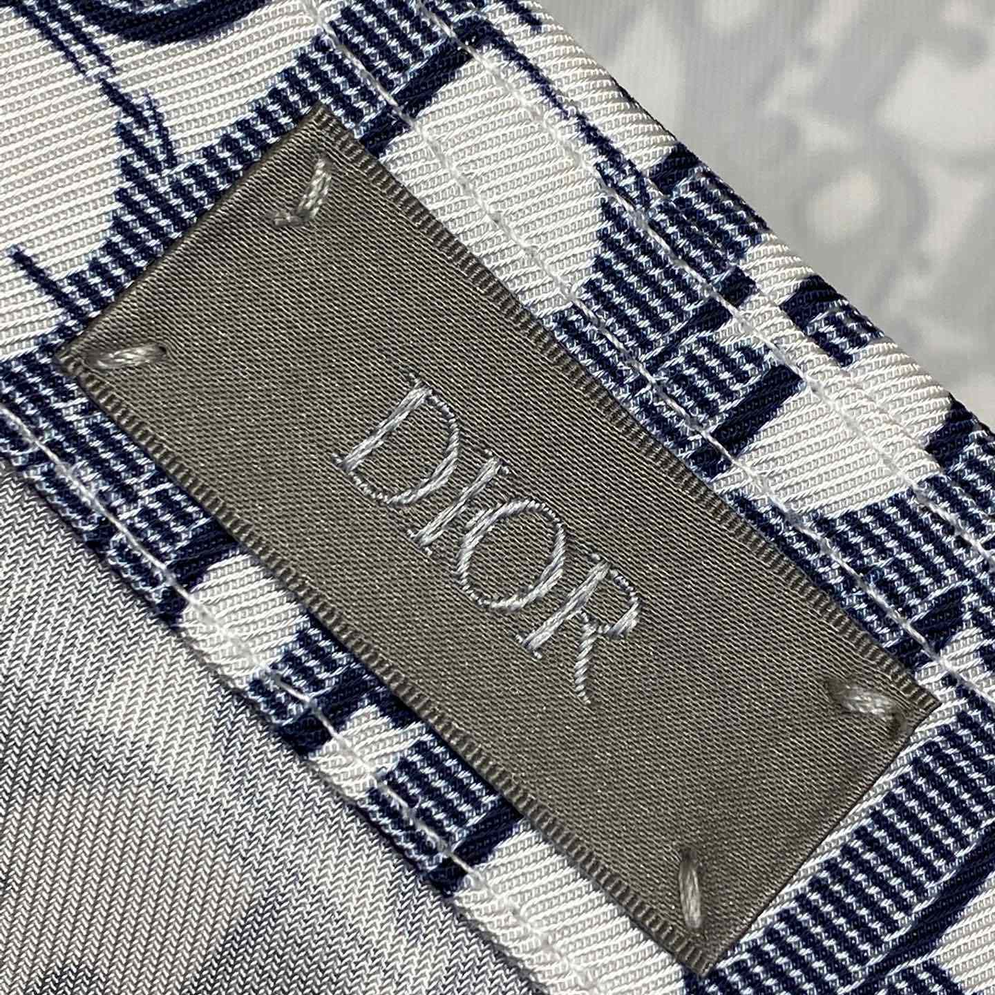 Dior Dior Oblique Long-Sleeved Shirt  - FashionPlug