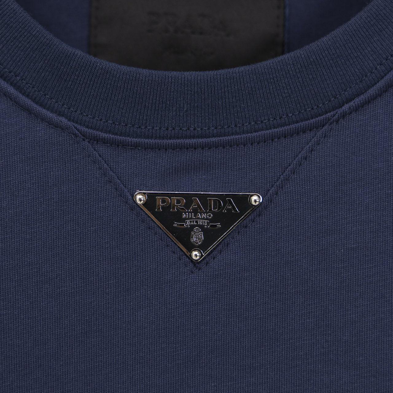 Prada Cotton  T-shirt  - FashionPlug