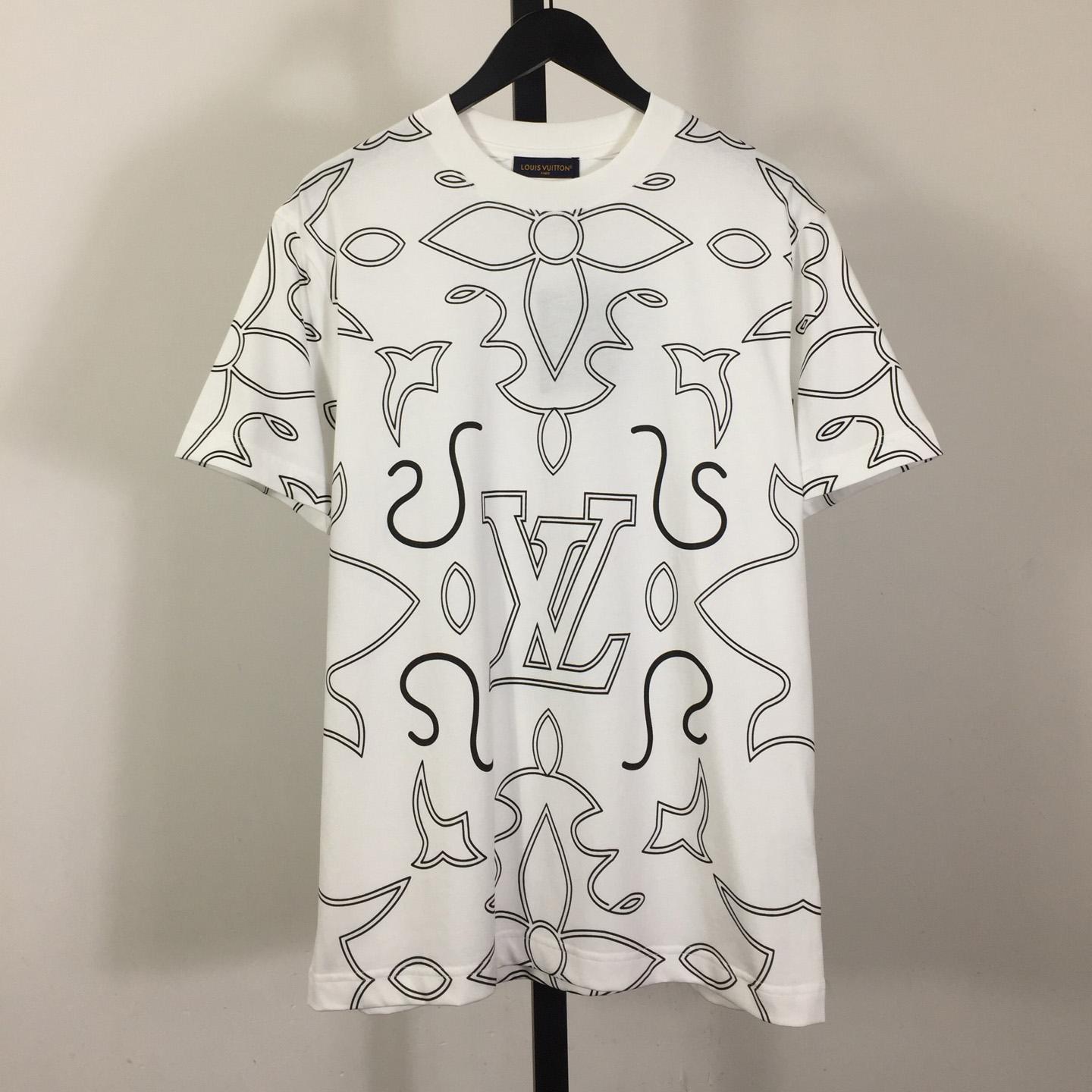 Louis Vuitton Monogram T-Shirt     - FashionPlug
