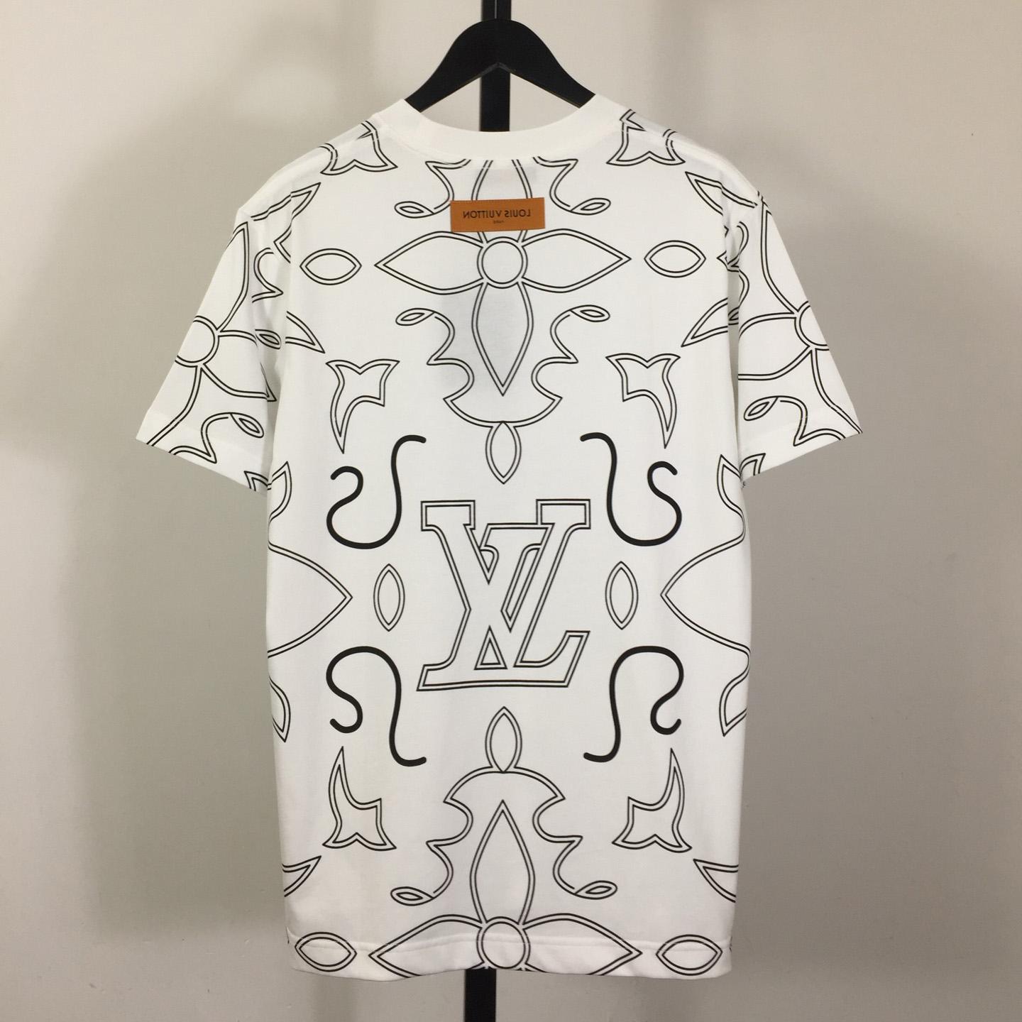 Louis Vuitton Monogram T-Shirt     - FashionPlug