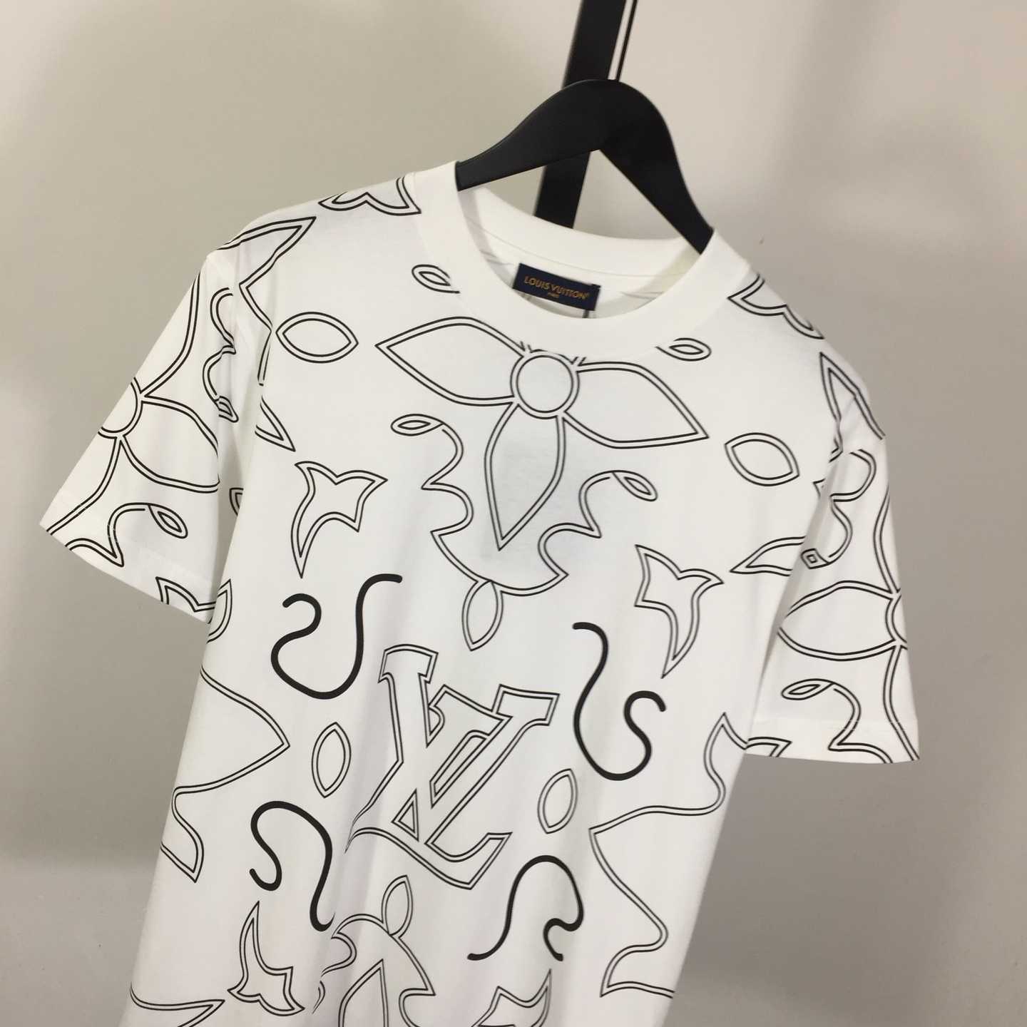 Louis Vuitton Monogram T-Shirt     - FashionPlug