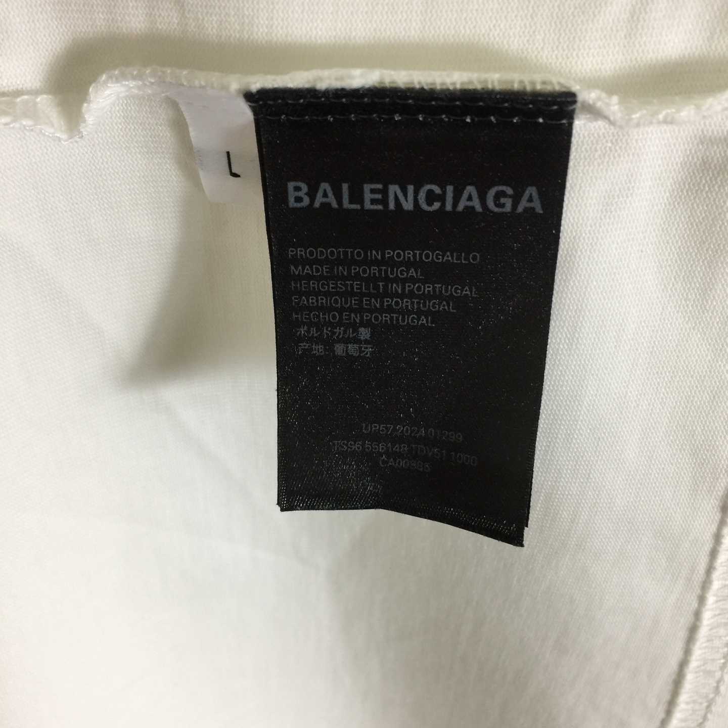 Balenciaga Cotton T-Shirt Medium Fit - FashionPlug