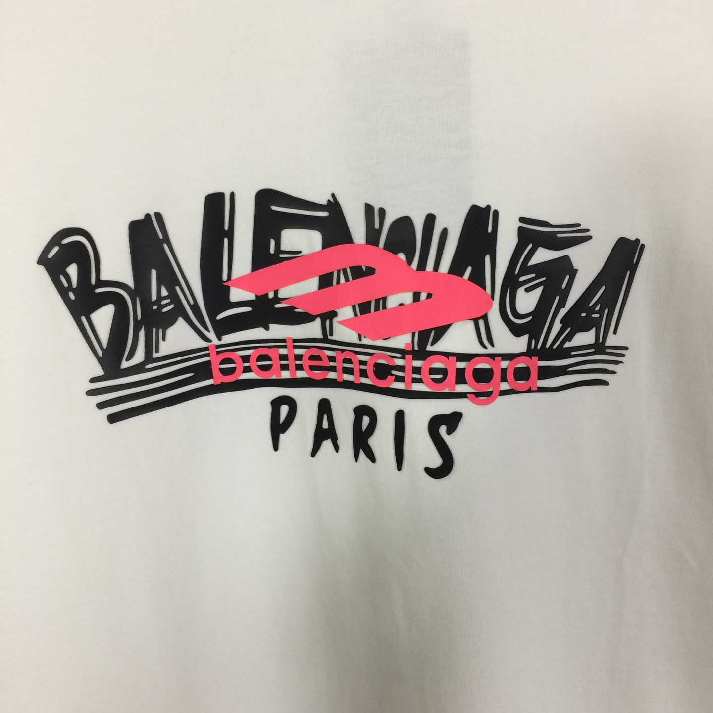 Balenciaga Cotton T-Shirt Medium Fit - FashionPlug