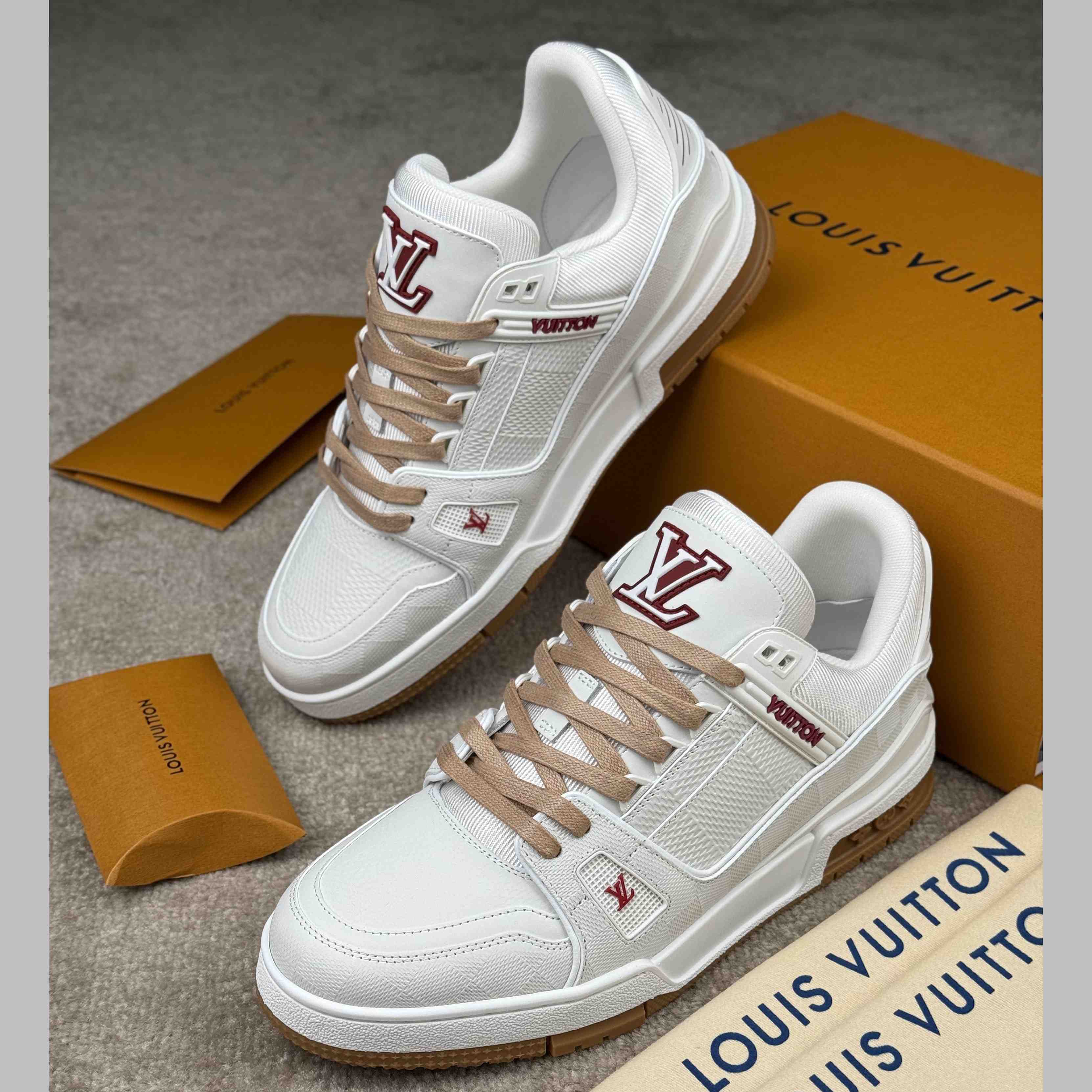 Louis Vuitton LV Trainer Sneaker   1AHTSM - FashionPlug