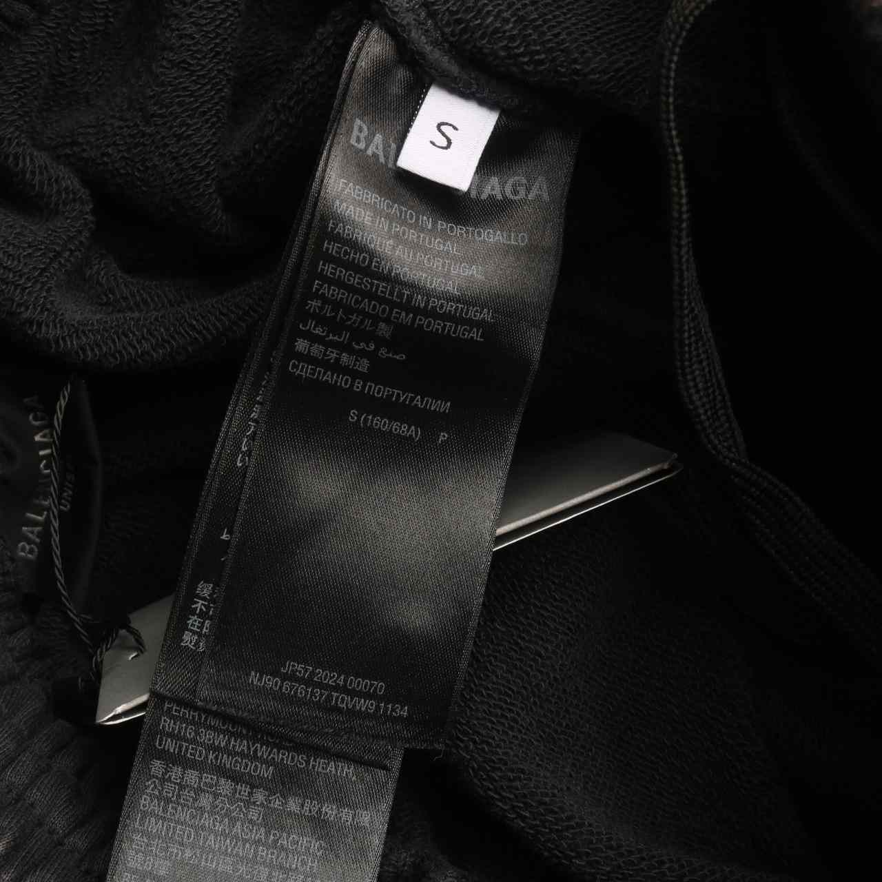 Balenciaga Burning Unity Arch Molleton Shorts  - FashionPlug