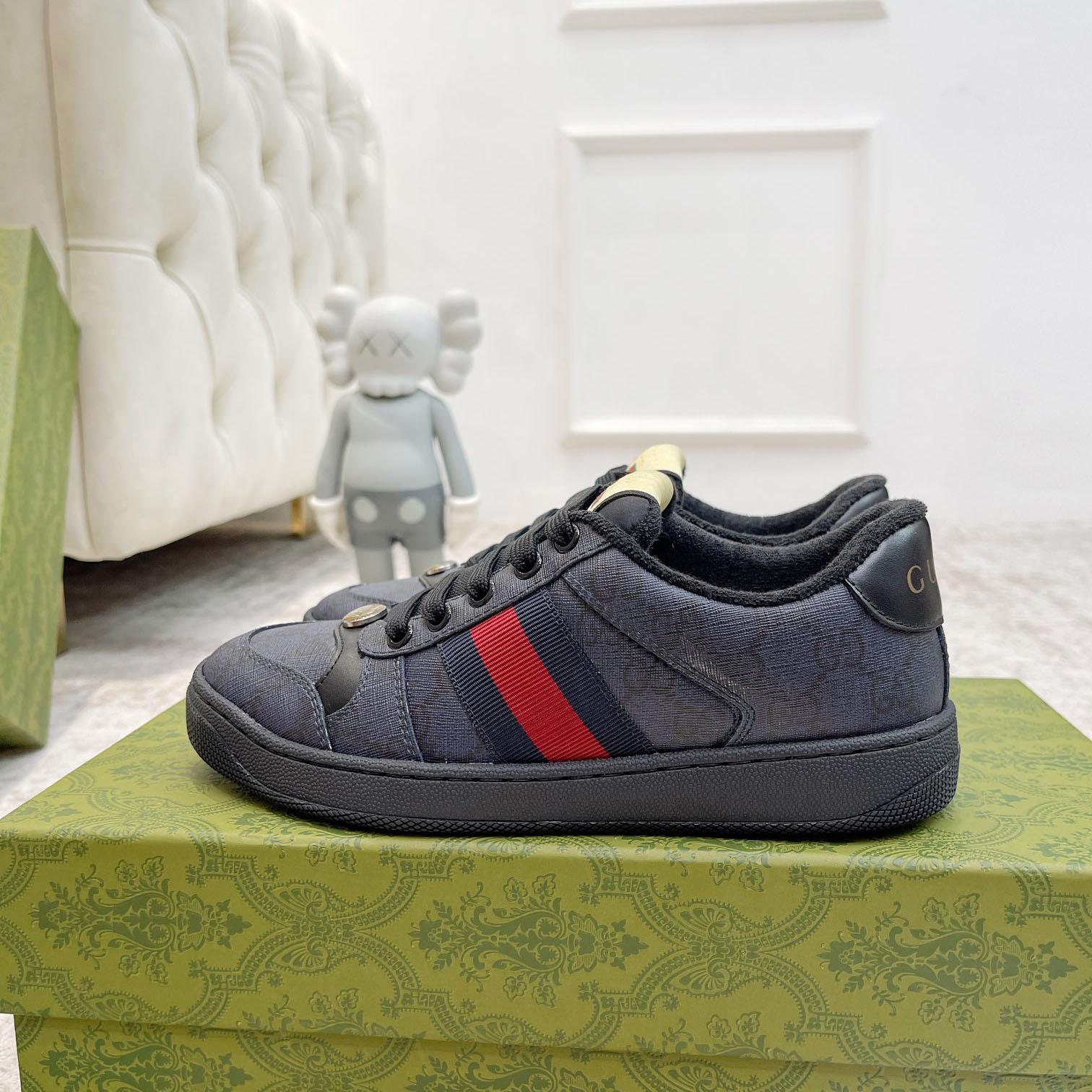 Gucci Men's Screener Sneaker  - FashionPlug