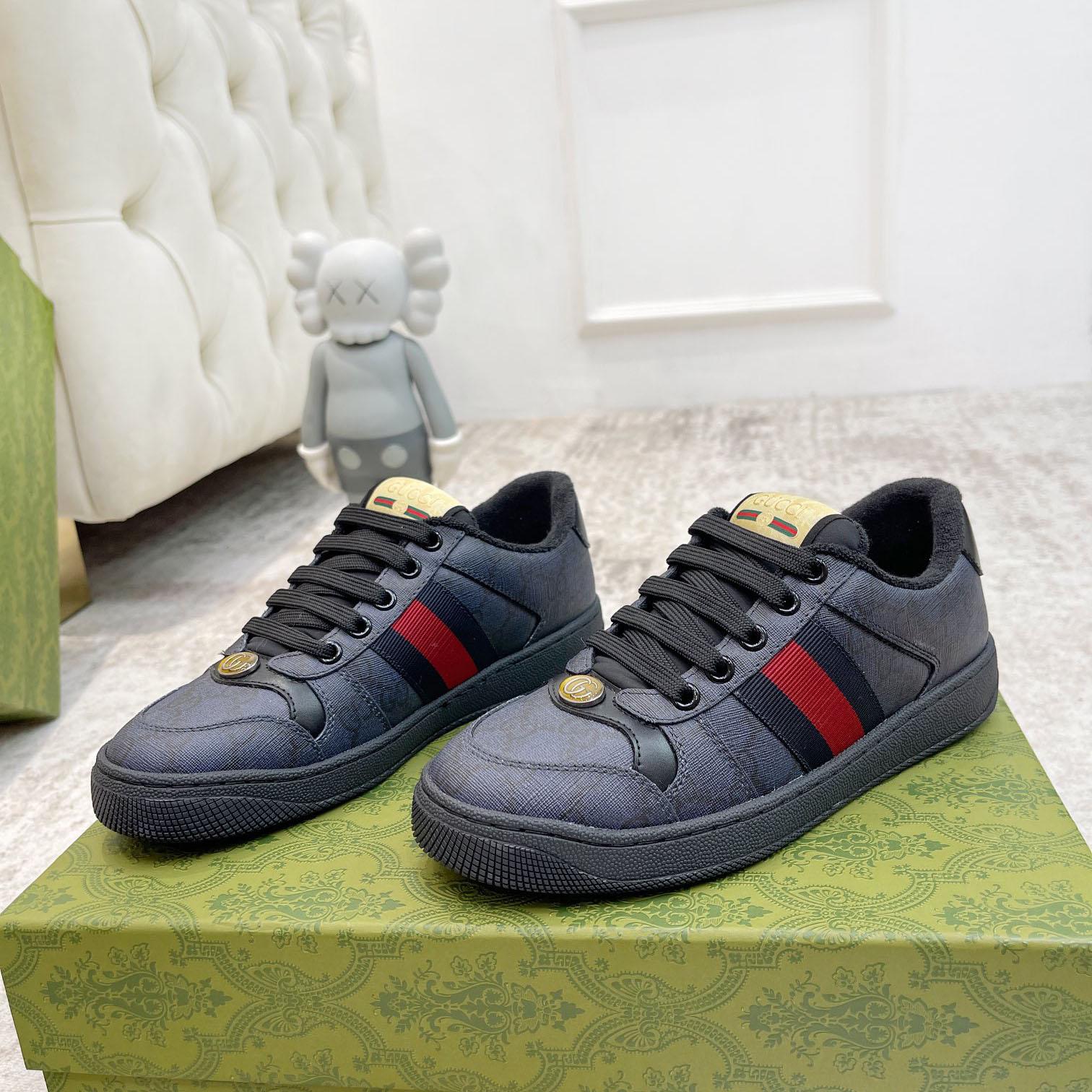 Gucci Men's Screener Sneaker  - FashionPlug