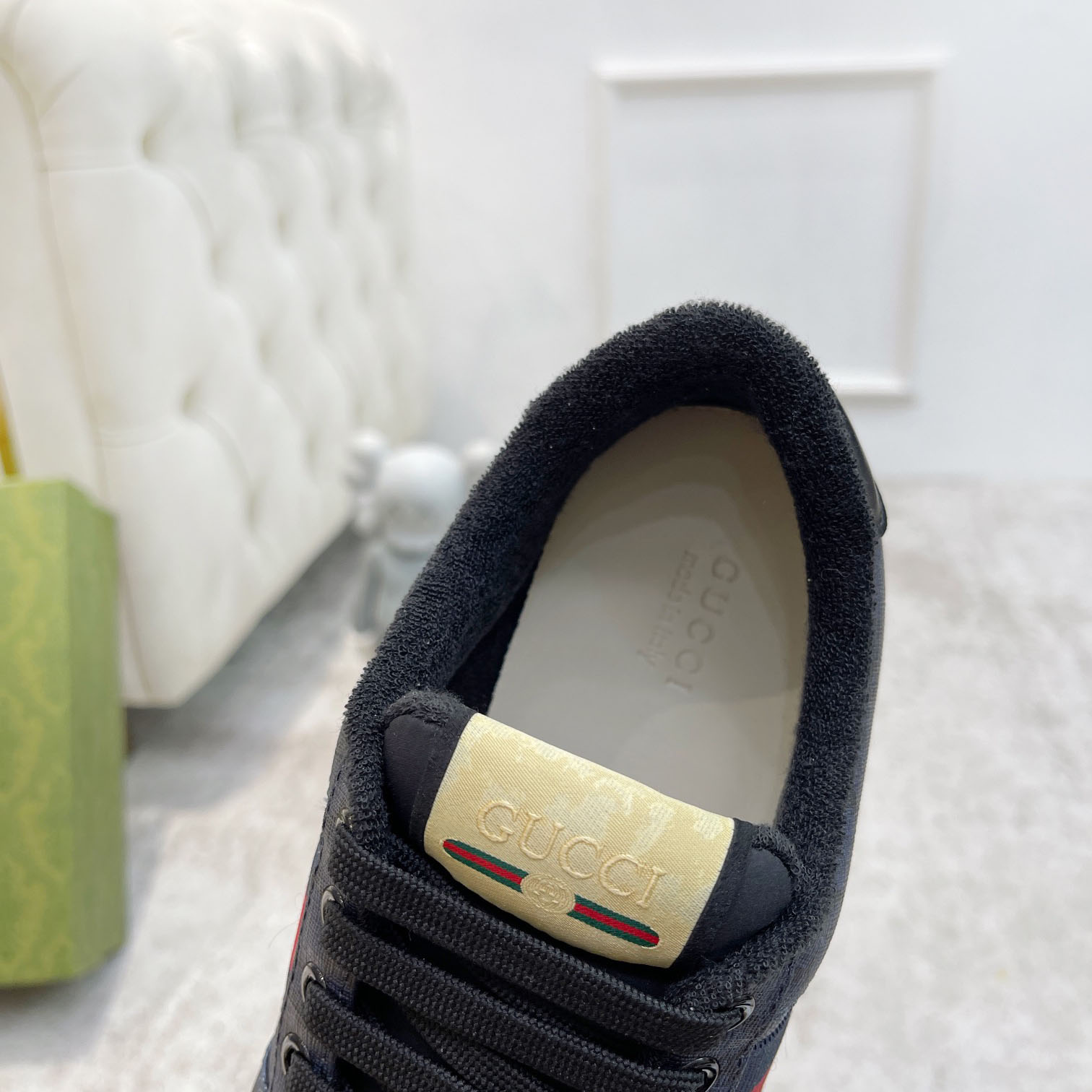 Gucci Men's Screener Sneaker  - FashionPlug