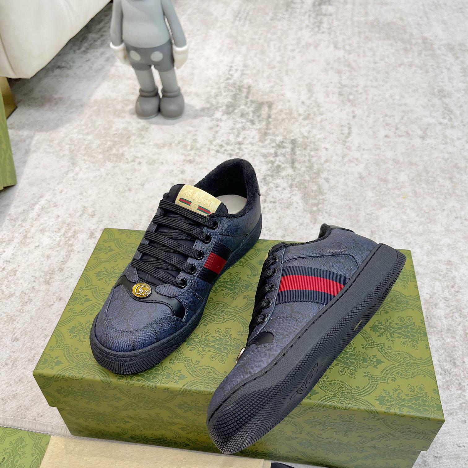 Gucci Men's Screener Sneaker  - FashionPlug