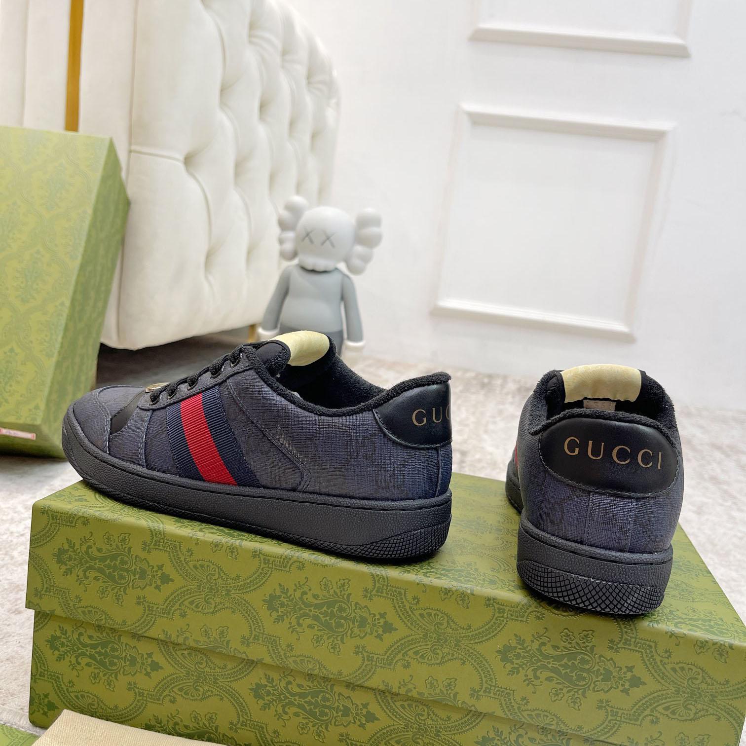 Gucci Men's Screener Sneaker  - FashionPlug