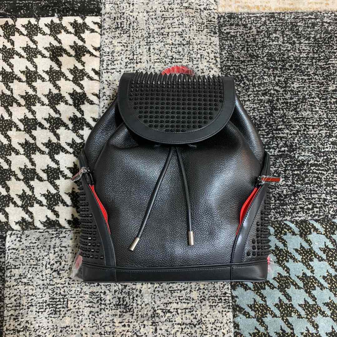 Christian Louboutin Black Backpack（Without a box） - FashionPlug