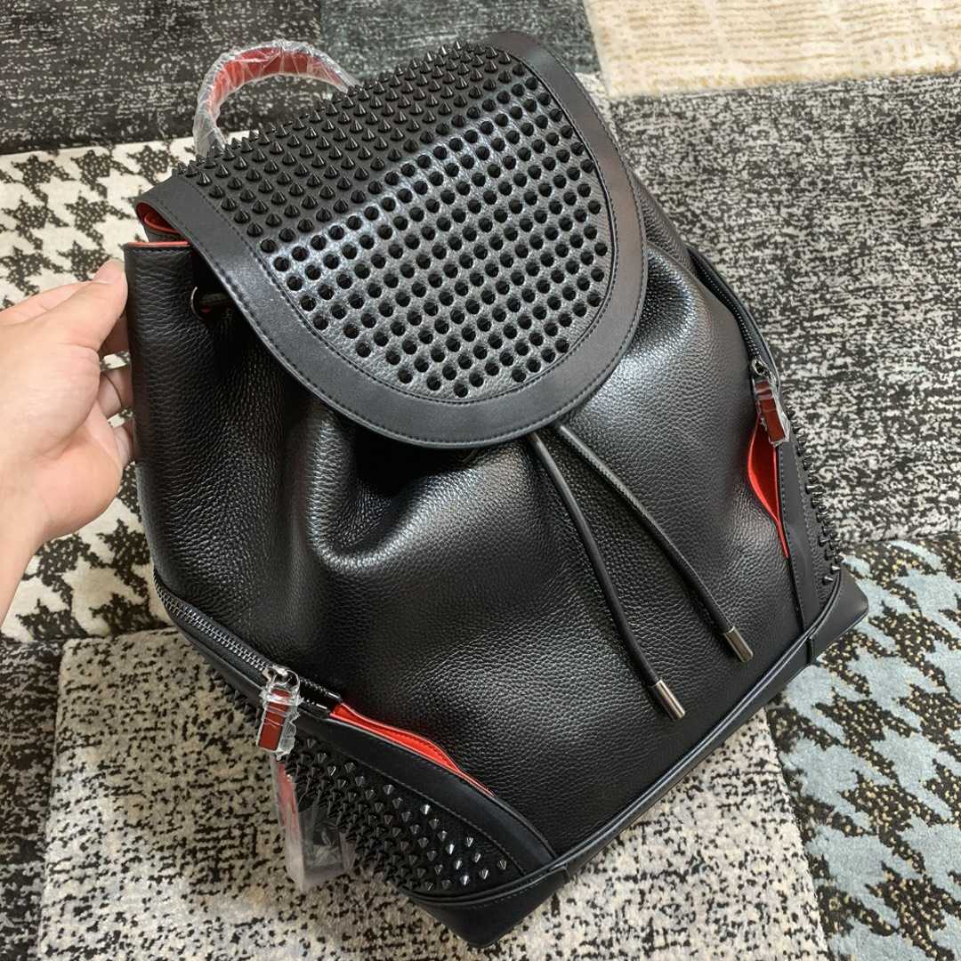 Christian Louboutin Black Backpack（Without a box） - FashionPlug