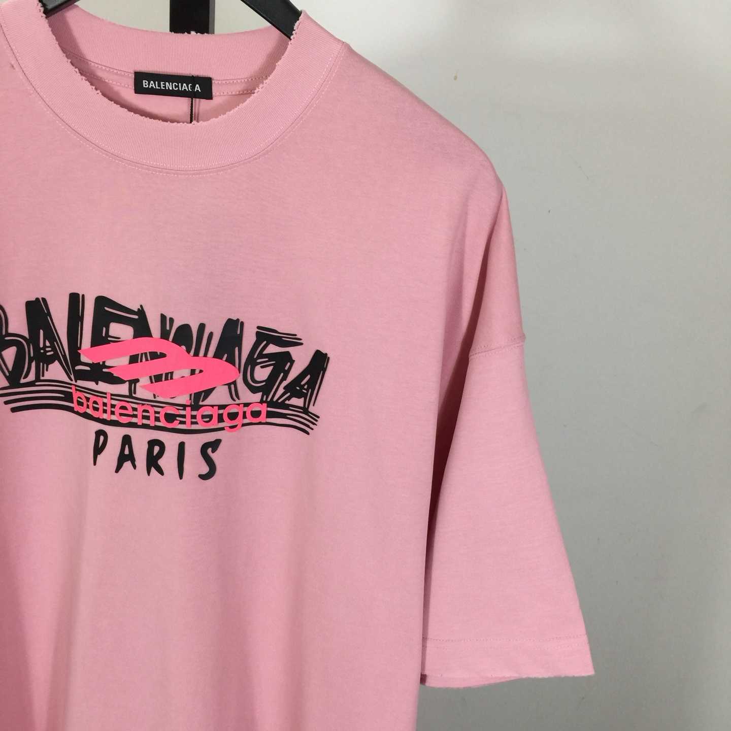 Balenciaga Cotton T-Shirt Medium Fit - FashionPlug