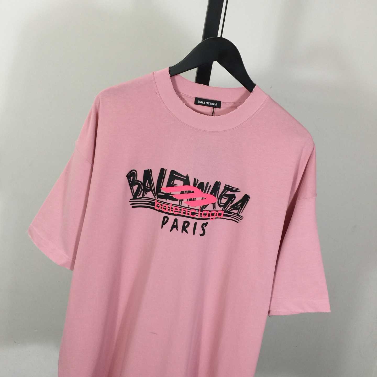 Balenciaga Cotton T-Shirt Medium Fit - FashionPlug