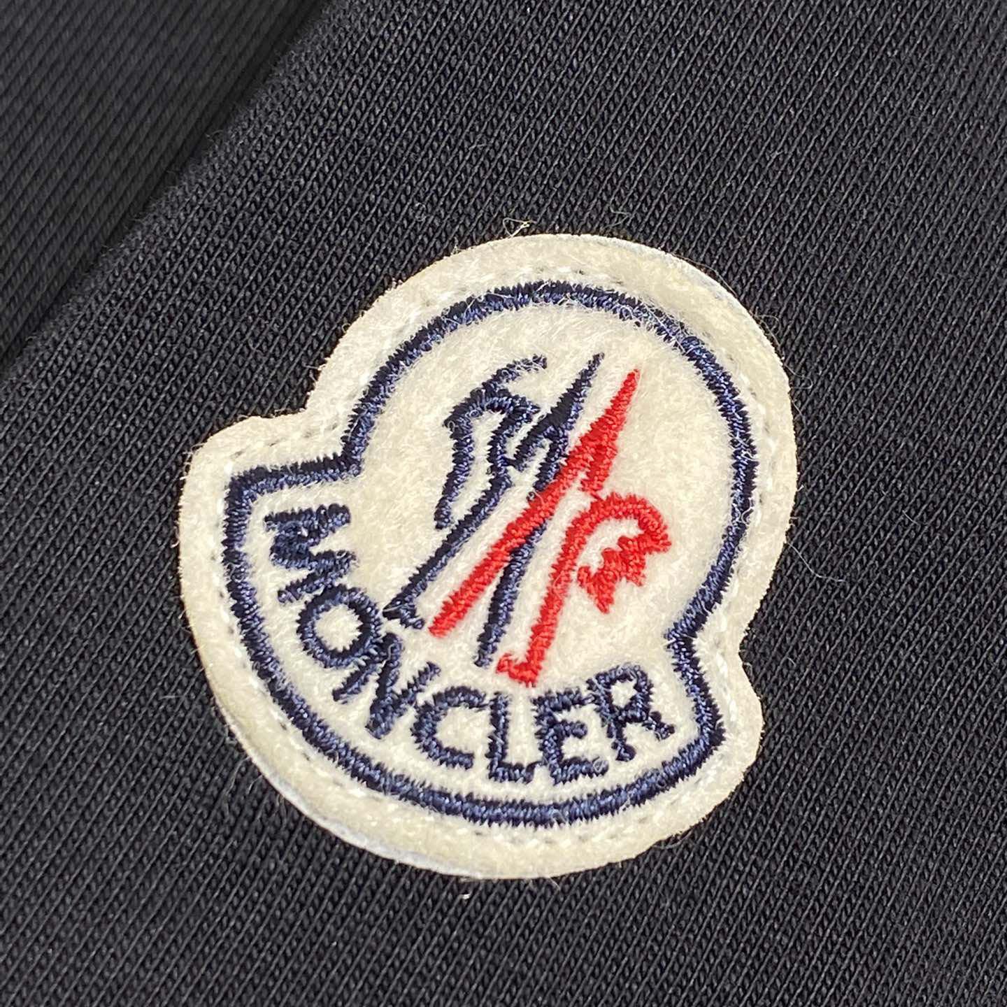 Moncler Monogram Cotton T-shirt With Pocket - FashionPlug