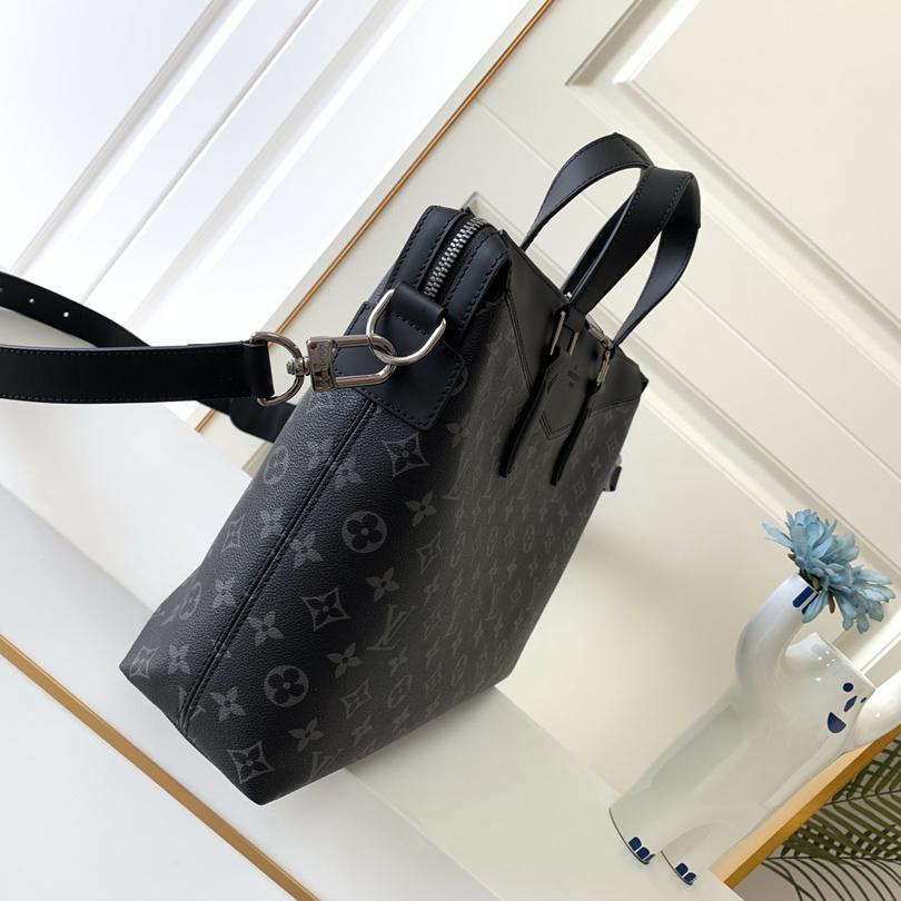 Louis Vuitton Monogram Eclipse Briefcase  39x28x11cm  M40566 - FashionPlug