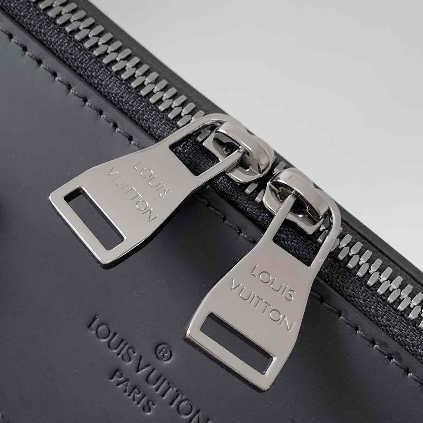 Louis Vuitton Monogram Eclipse Briefcase  39x28x11cm  M40566 - FashionPlug