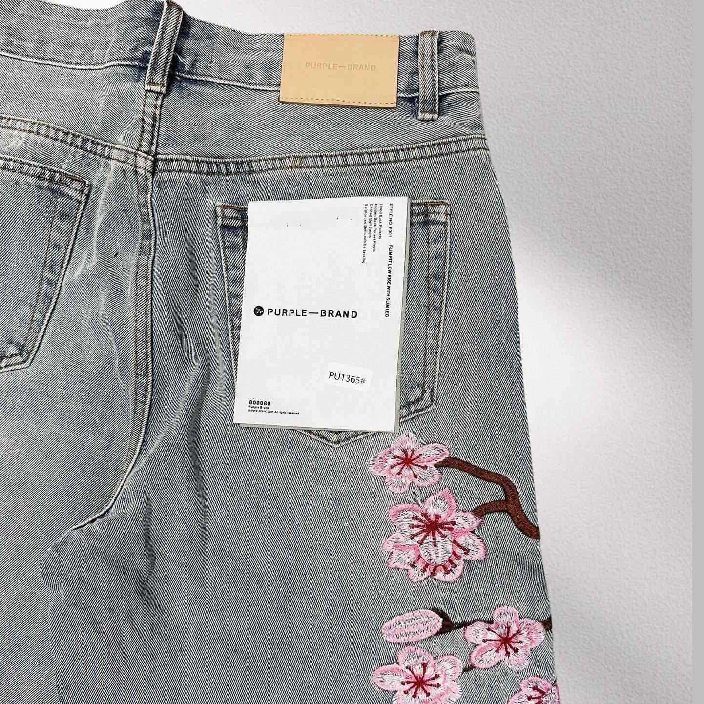 Purple-Brand Denim Shorts    1365 - FashionPlug