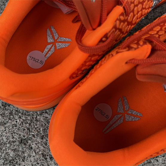 Nike Zoom Kobe 6 Protr''Total Orange''   IH1871-800 - FashionPlug