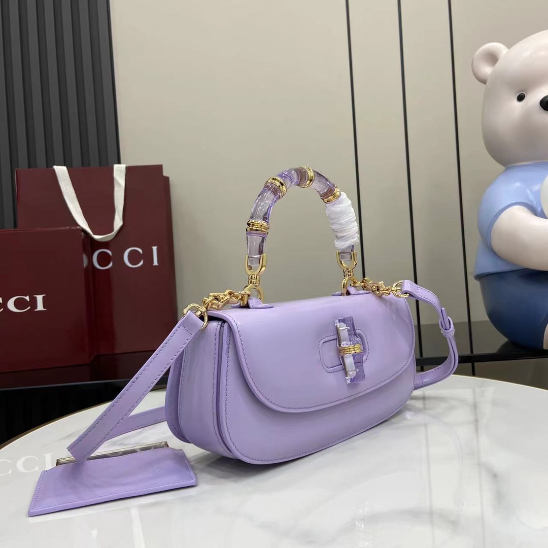 Gucci Bamboo DIva Medium Bag - FashionPlug