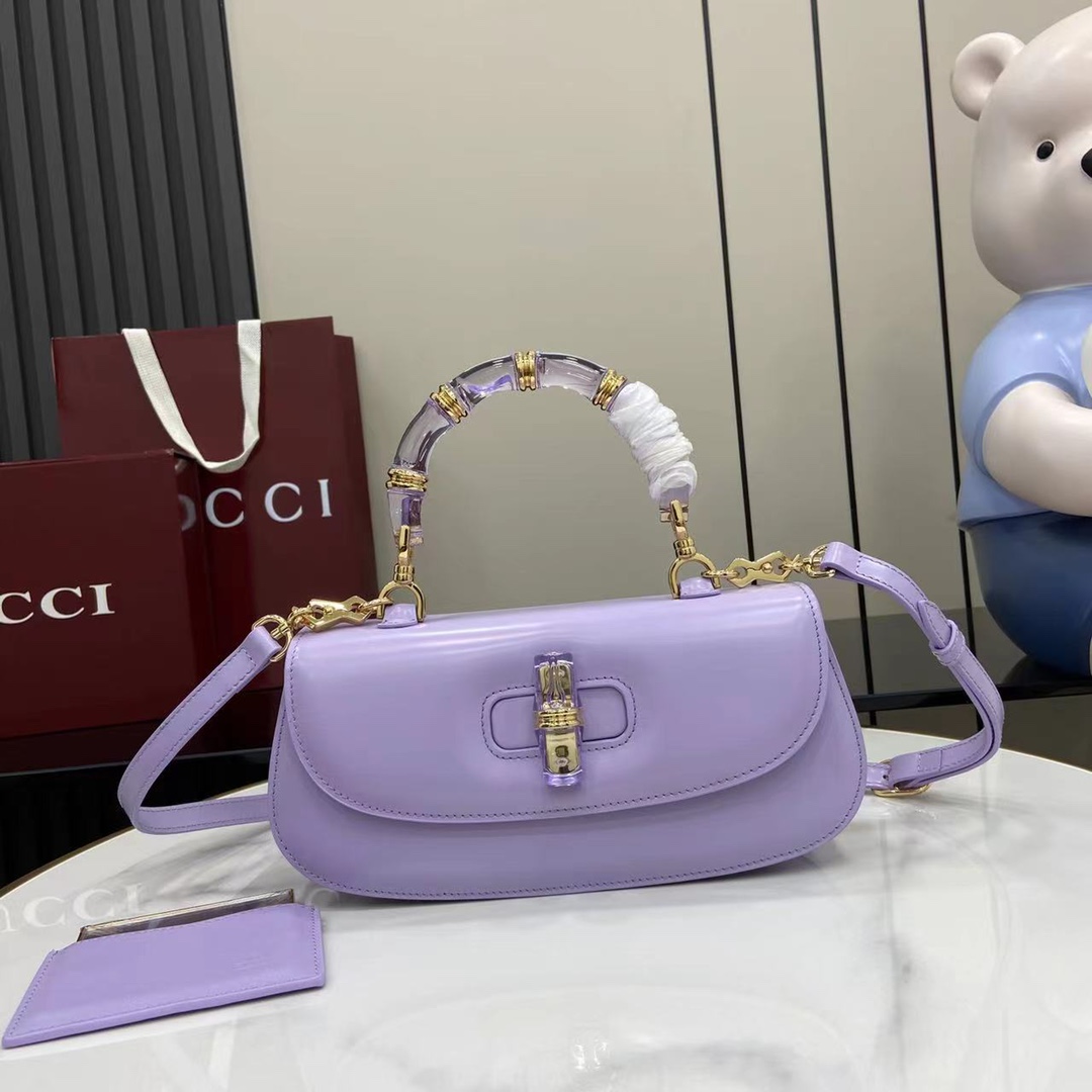 Gucci Bamboo DIva Medium Bag - FashionPlug