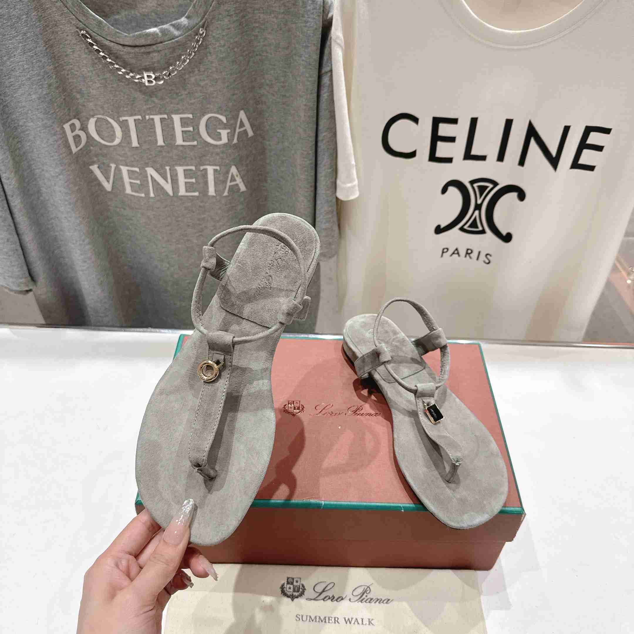 Loro Piana Mindil Sandal  - FashionPlug