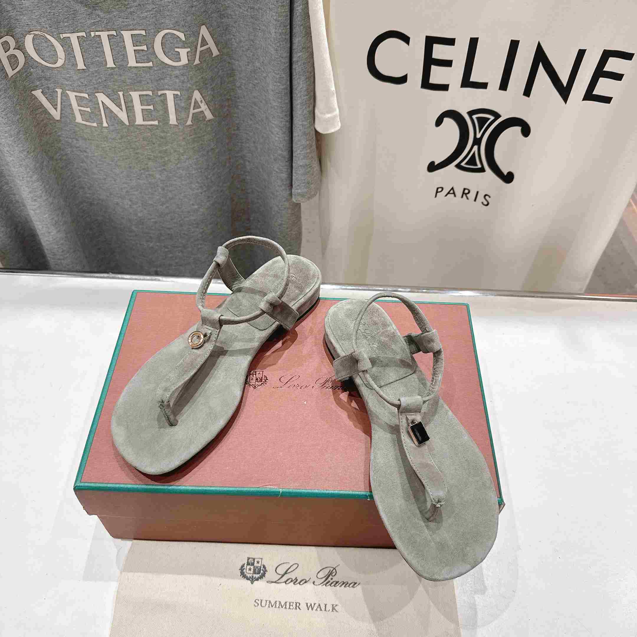 Loro Piana Mindil Sandal  - FashionPlug