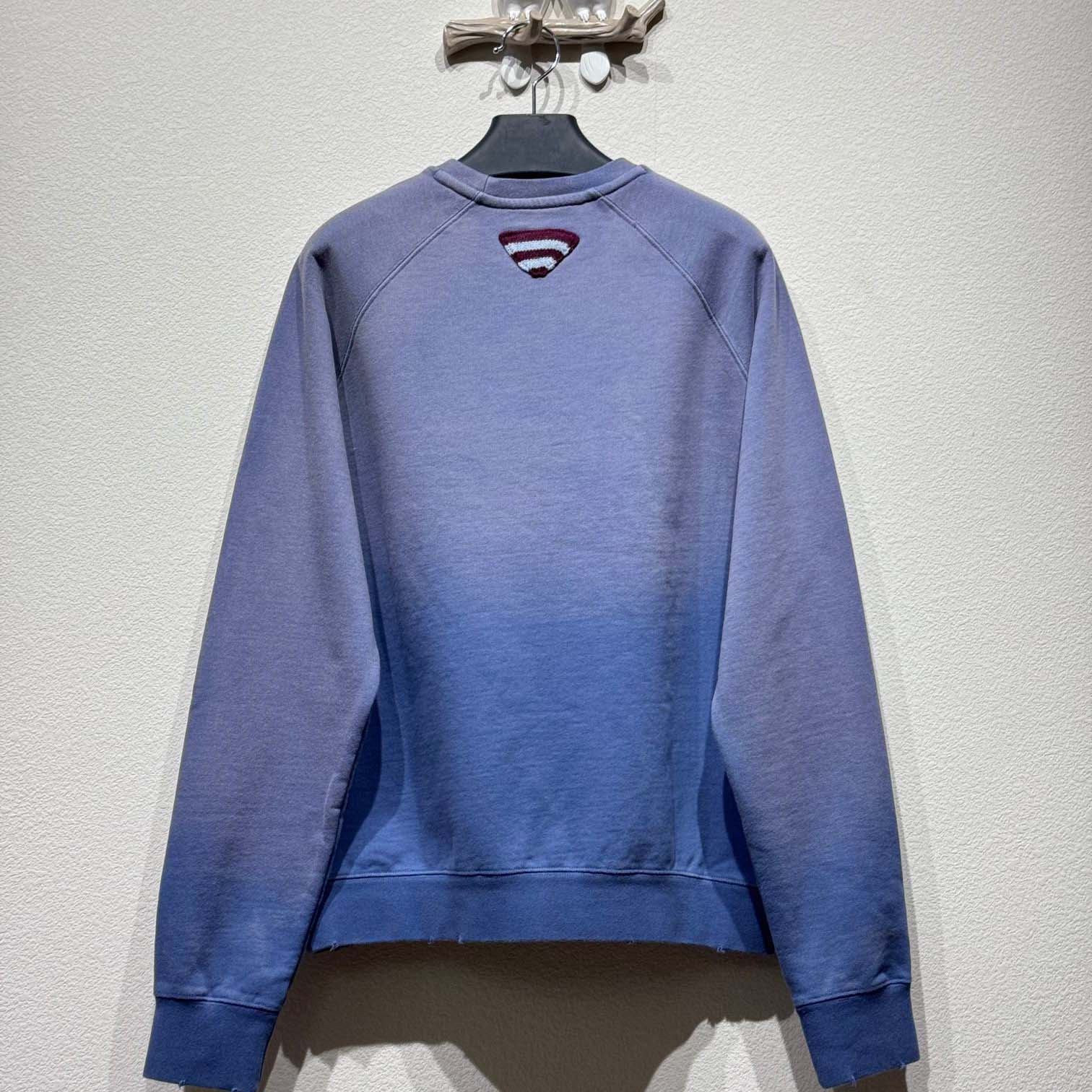 Prada Cotton Fleece Sweatshirt - FashionPlug