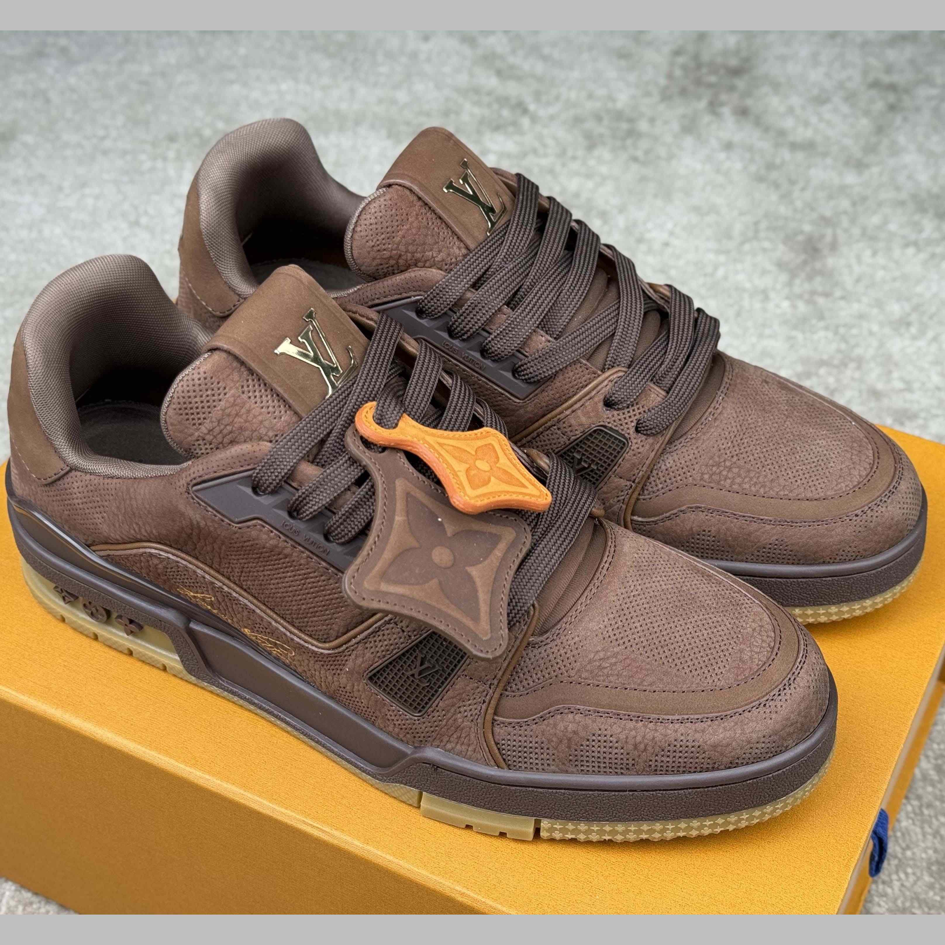 Louis Vuitton LV Trainer Sneaker   1AH641 - FashionPlug