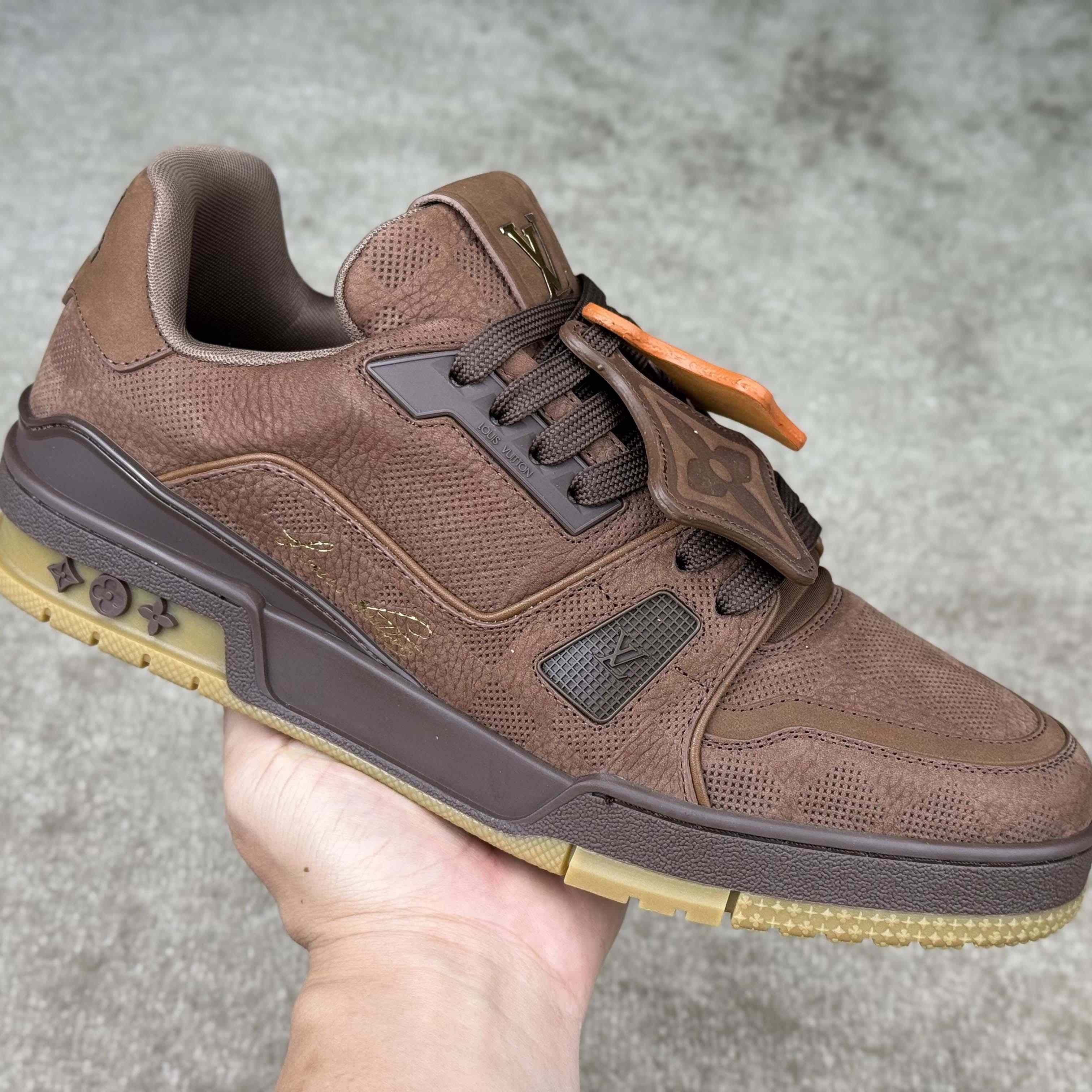 Louis Vuitton LV Trainer Sneaker   1AH641 - FashionPlug