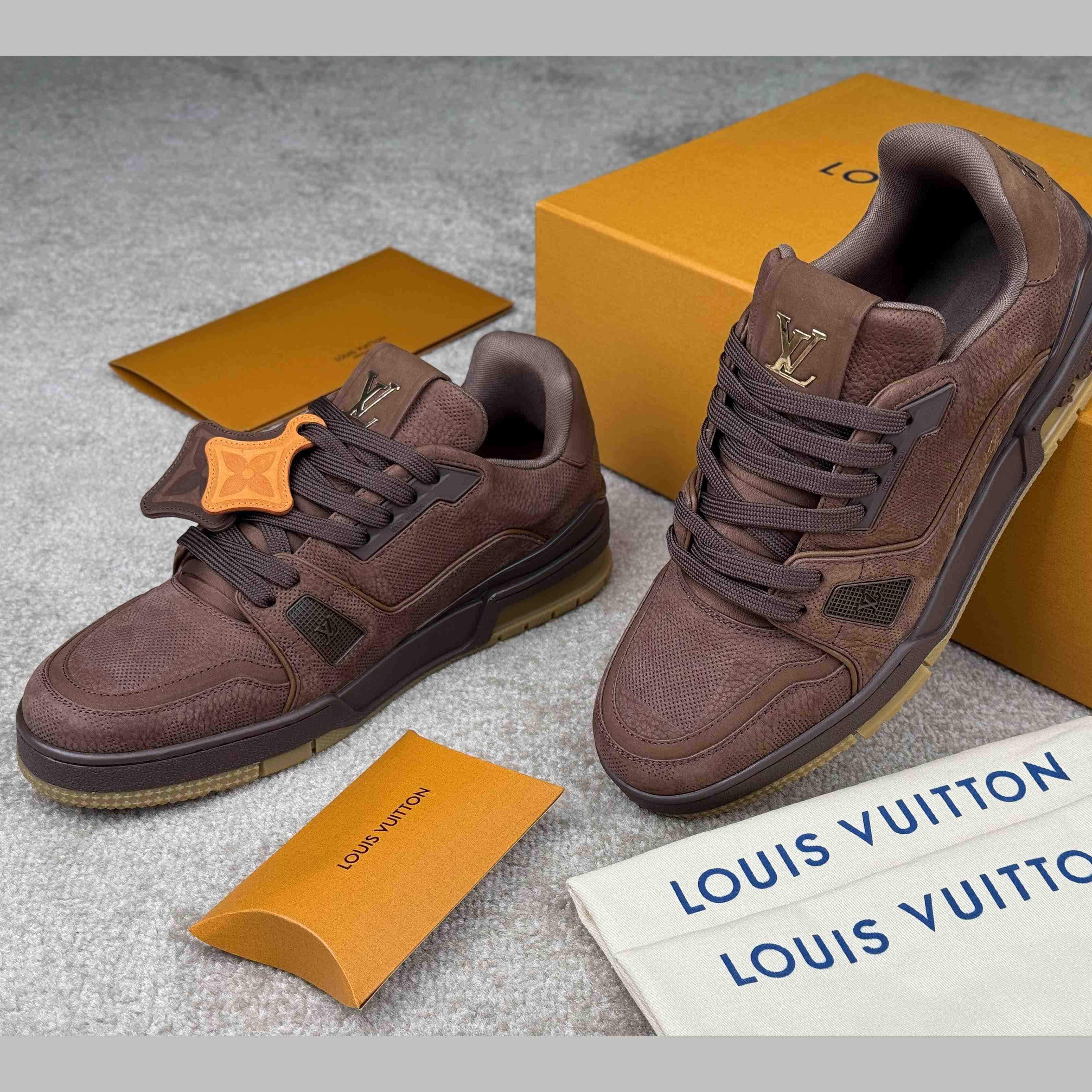 Louis Vuitton LV Trainer Sneaker   1AH641 - FashionPlug