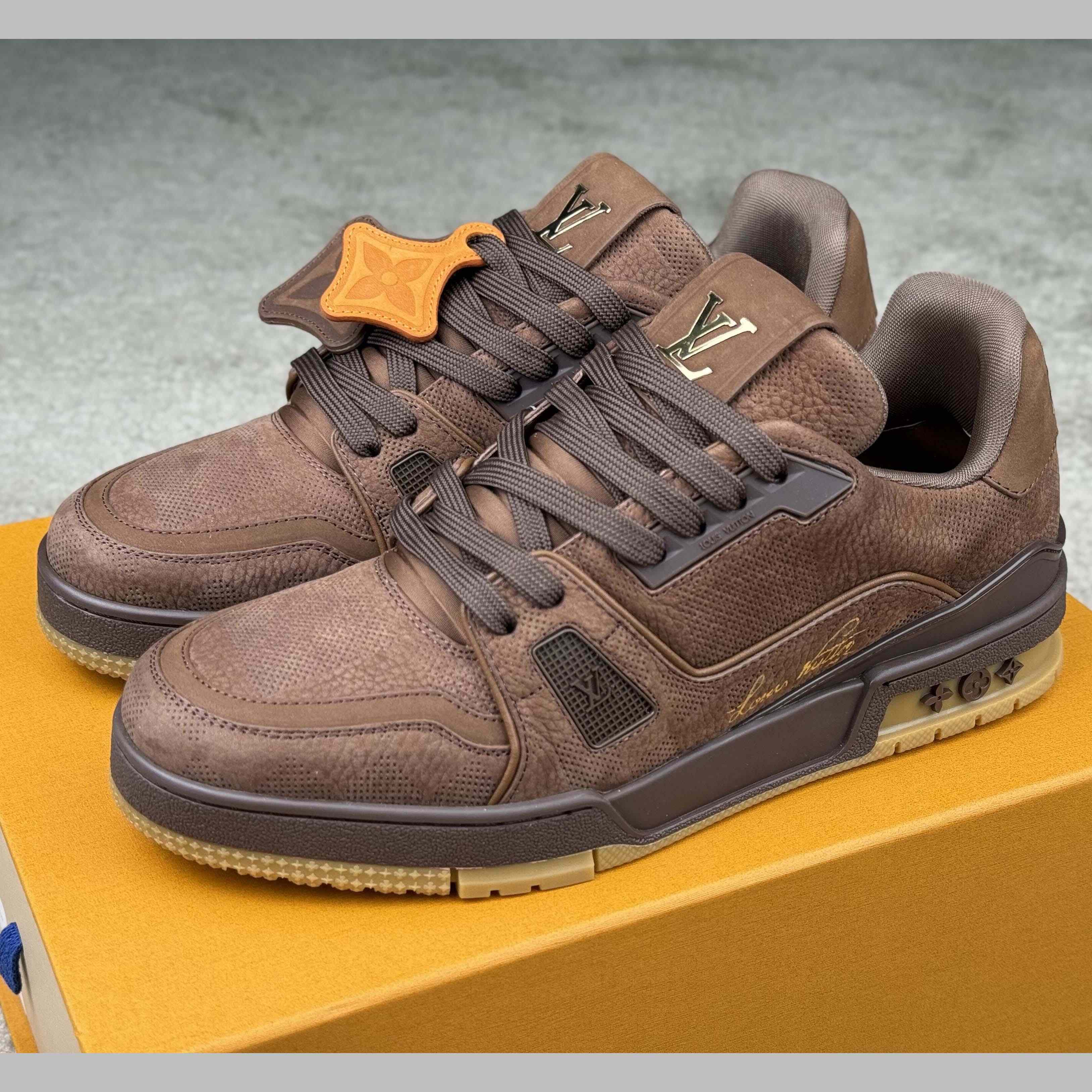 Louis Vuitton LV Trainer Sneaker   1AH641 - FashionPlug