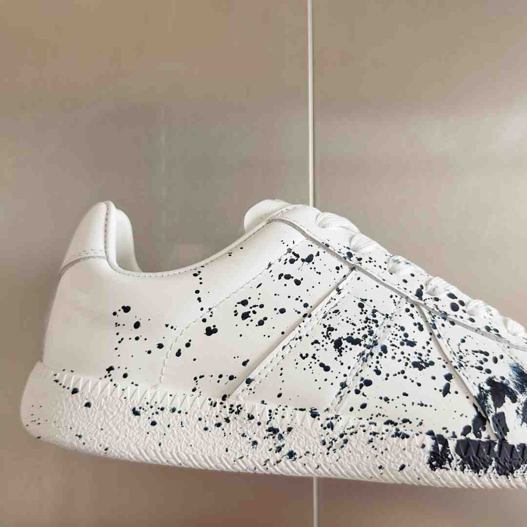 Maison Margiela Replica 'Paint Splatter - White Black' - FashionPlug