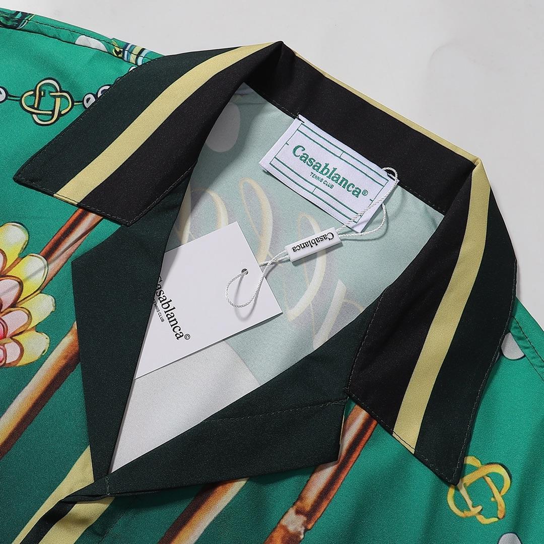 Casablanca La Boite A Bijoux Silk Shirt     - FashionPlug