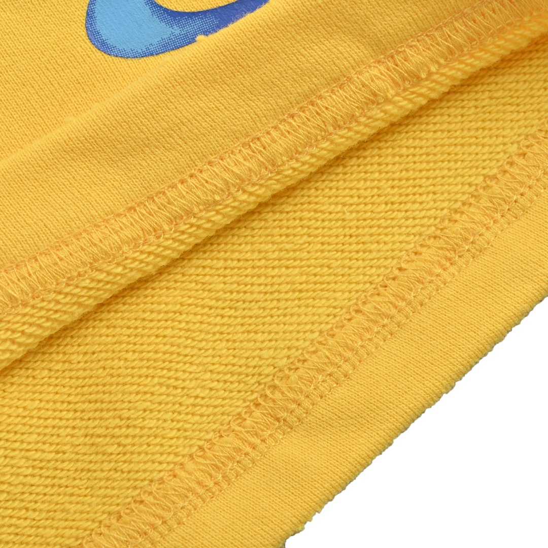 Balenciaga Sweat Shorts 'Faded Yellow' - FashionPlug