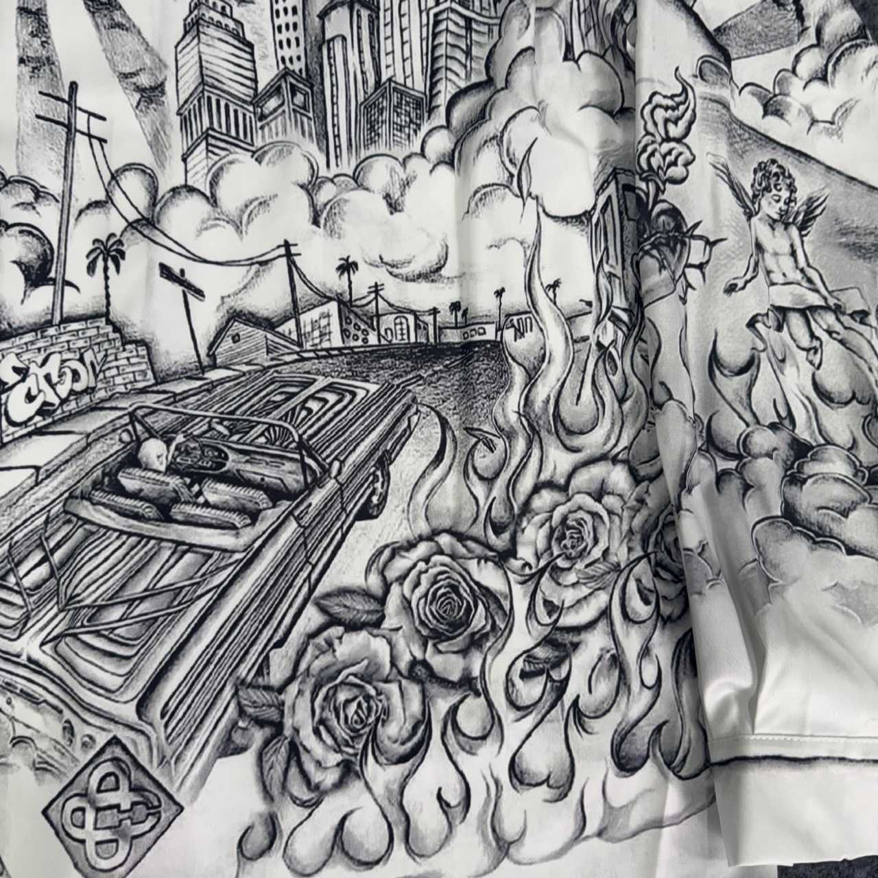 Casablanca Graphic-print Shirt - FashionPlug
