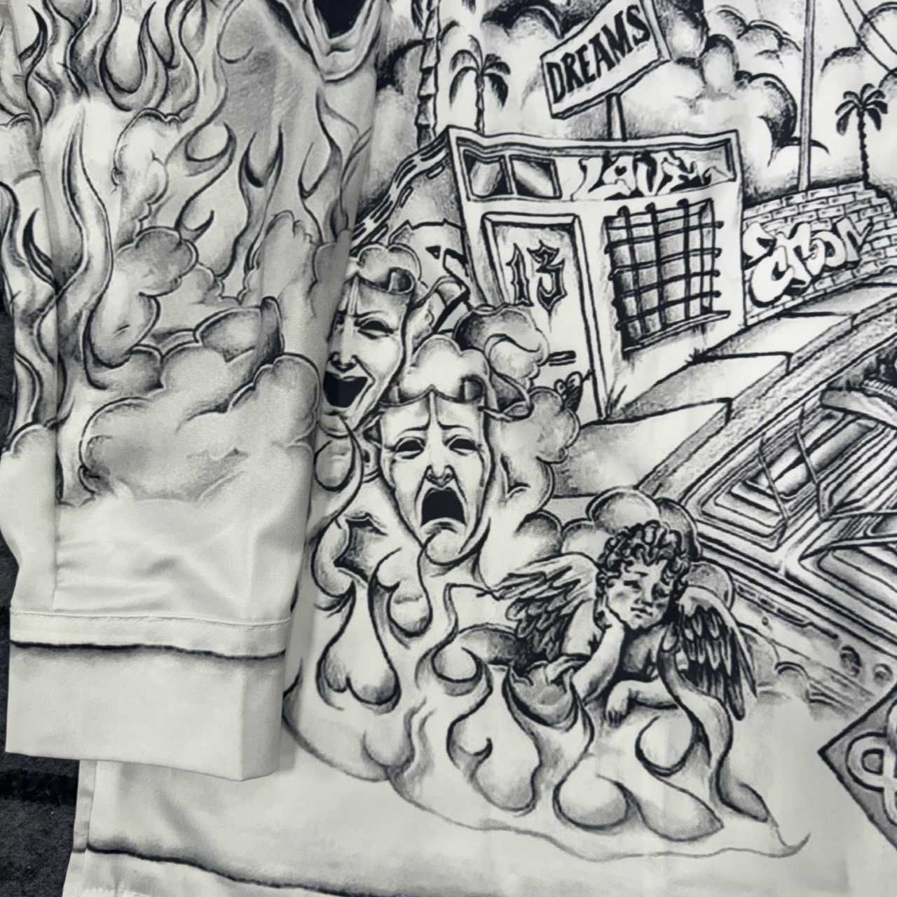 Casablanca Graphic-print Shirt - FashionPlug