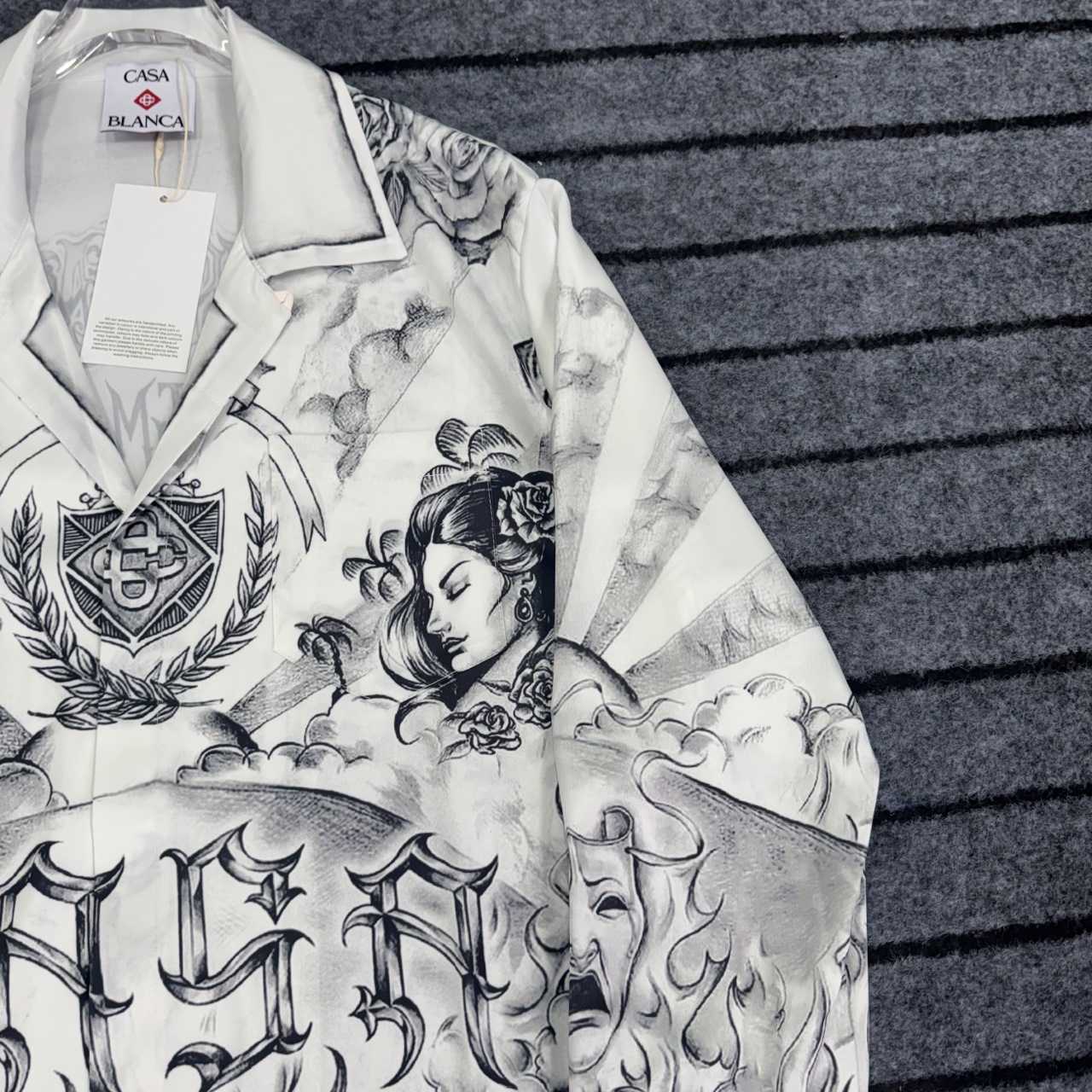 Casablanca Graphic-print Shirt - FashionPlug