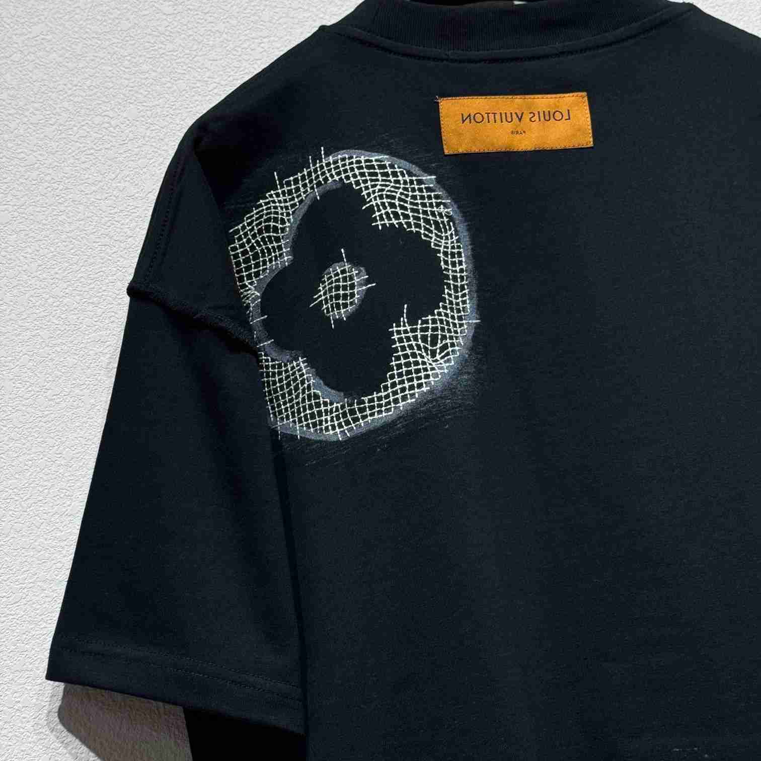 Louis Vuitton Short-Sleeved Cotton Crewneck    - FashionPlug