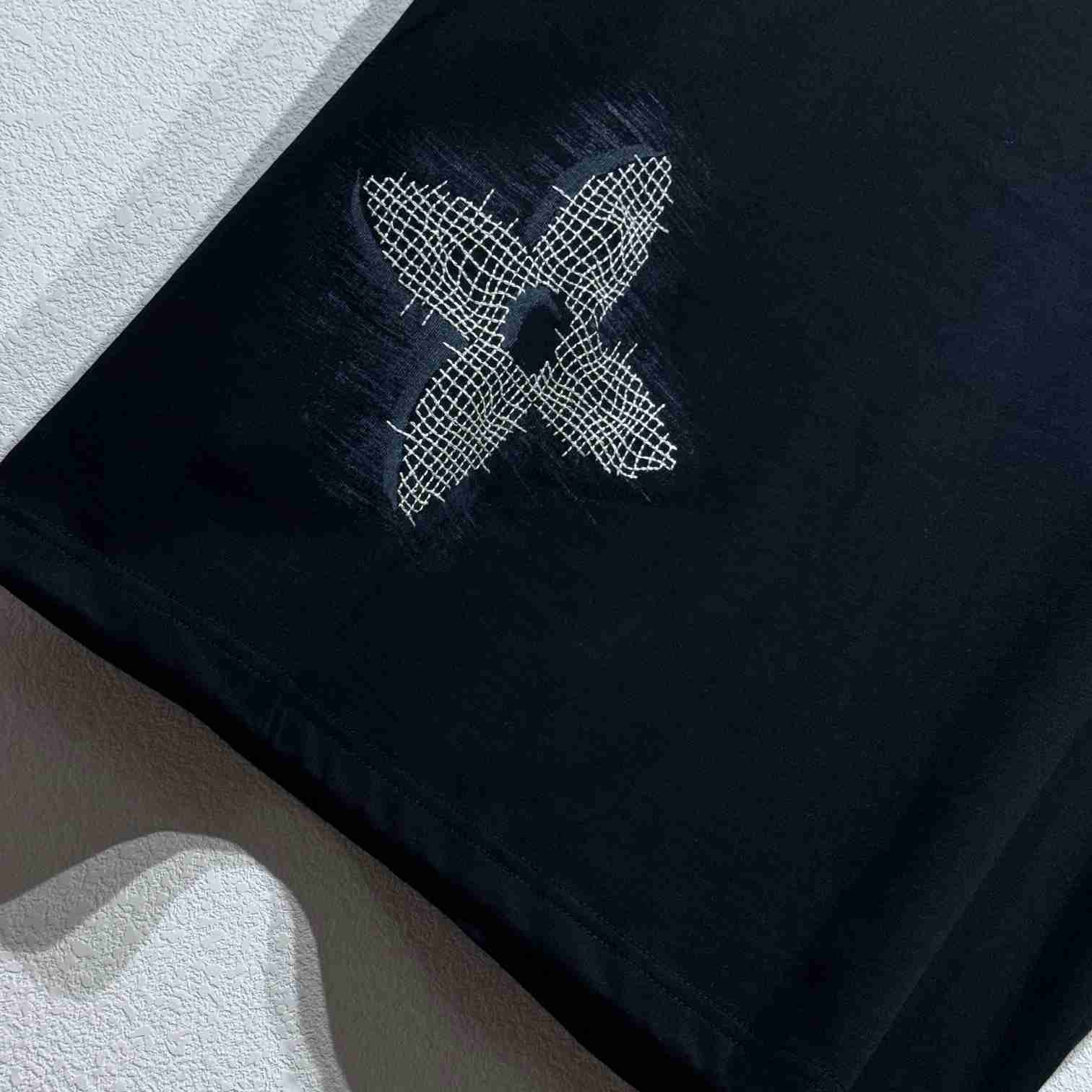 Louis Vuitton Short-Sleeved Cotton Crewneck    - FashionPlug