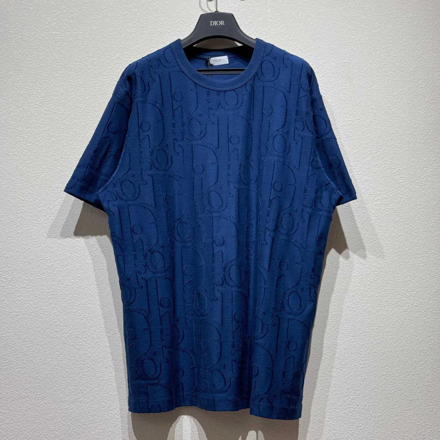 Dior Oblique T-Shirt, Relaxed Fit  - FashionPlug