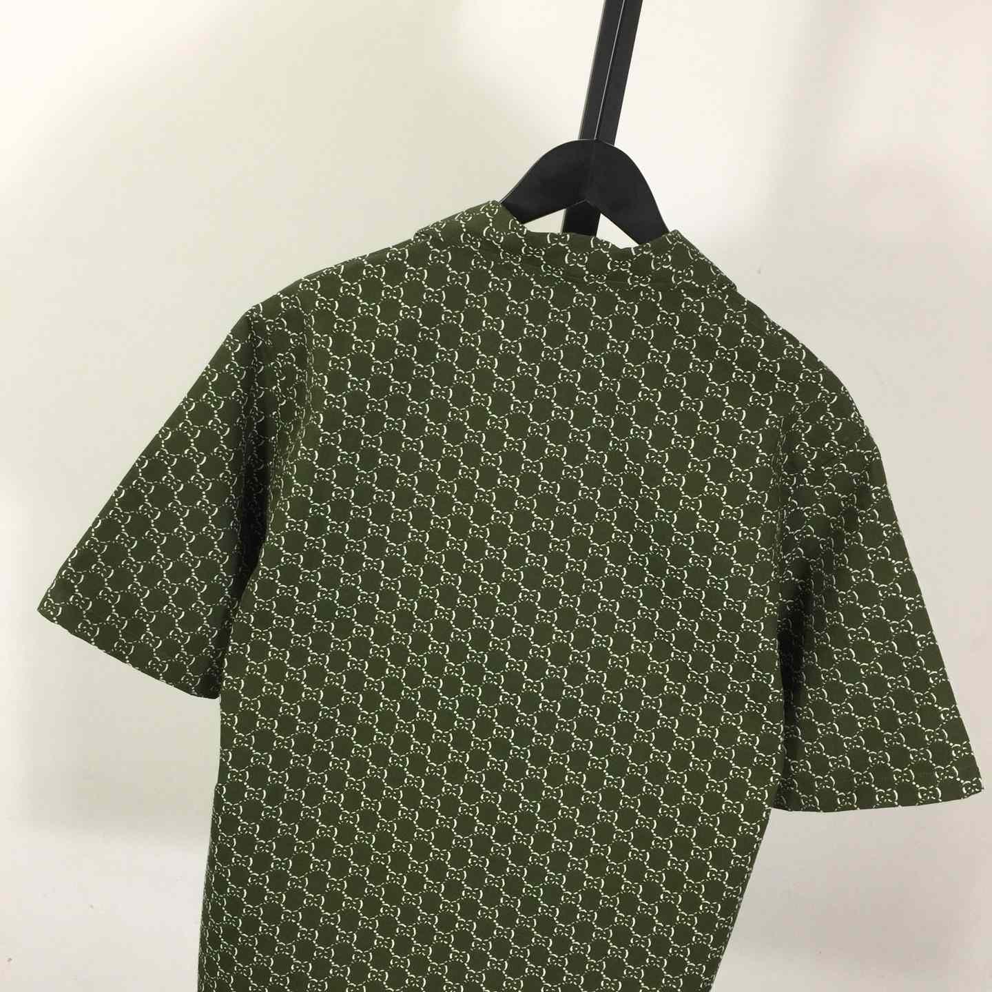 Gucci GG Linen Blend Canvas Shirt - FashionPlug