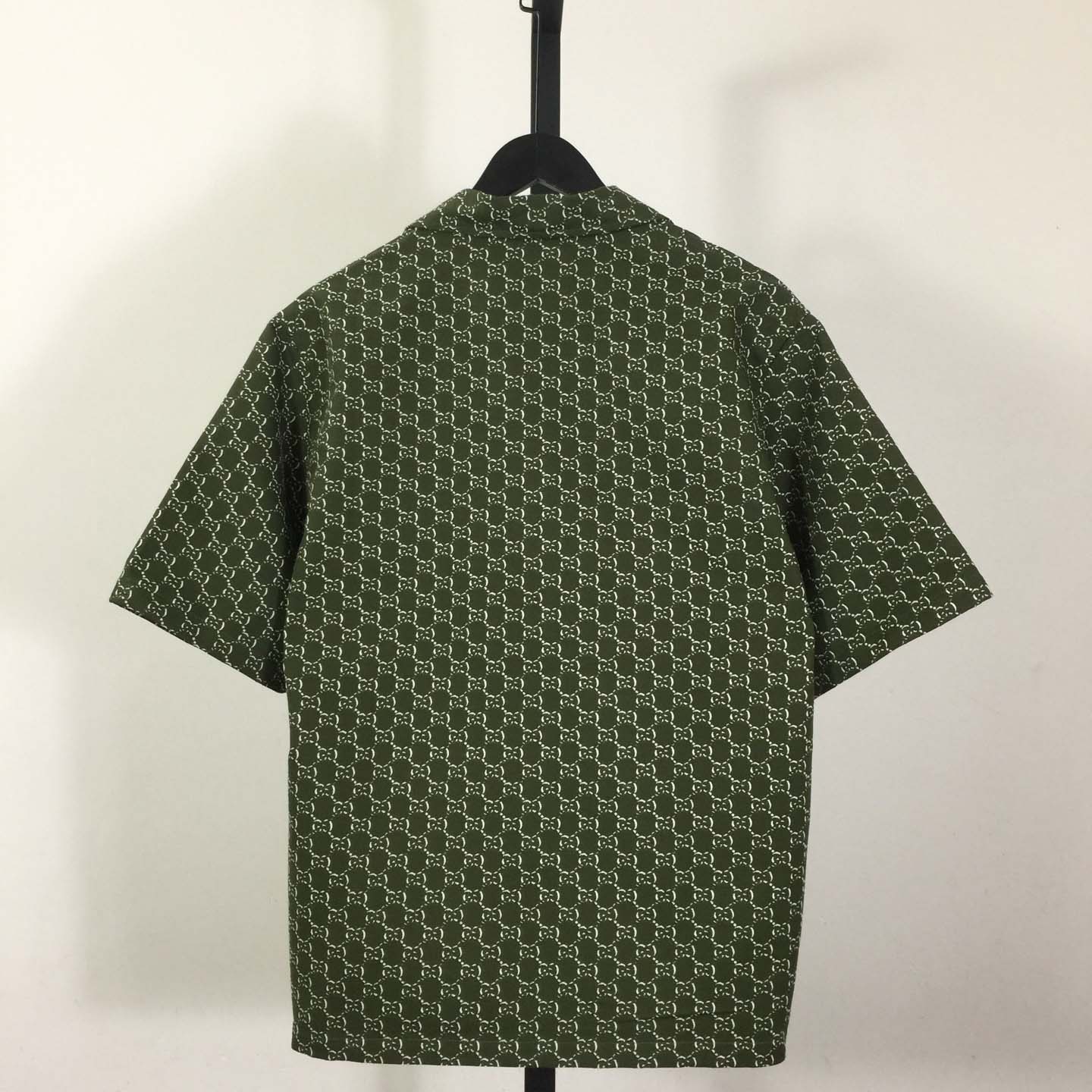 Gucci GG Linen Blend Canvas Shirt - FashionPlug