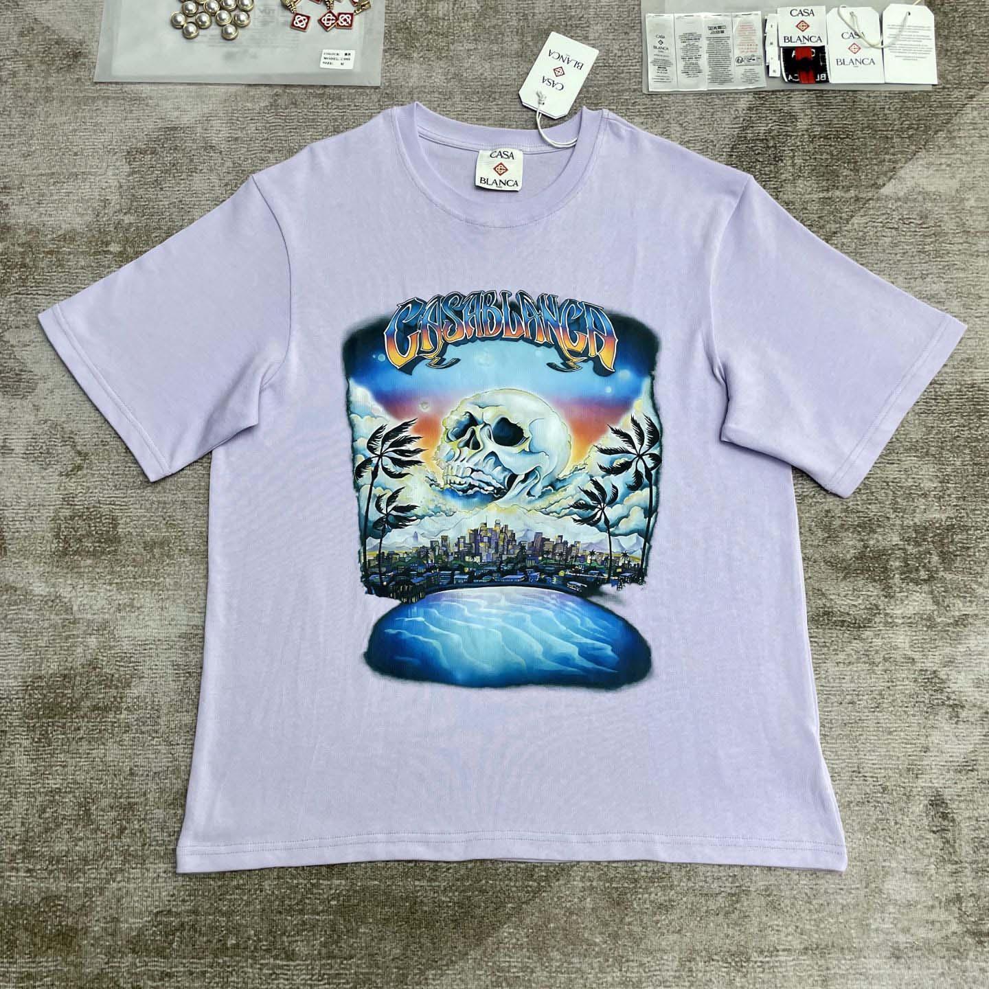 Casablanca La Prémonition T-Shirt   C1019 - FashionPlug
