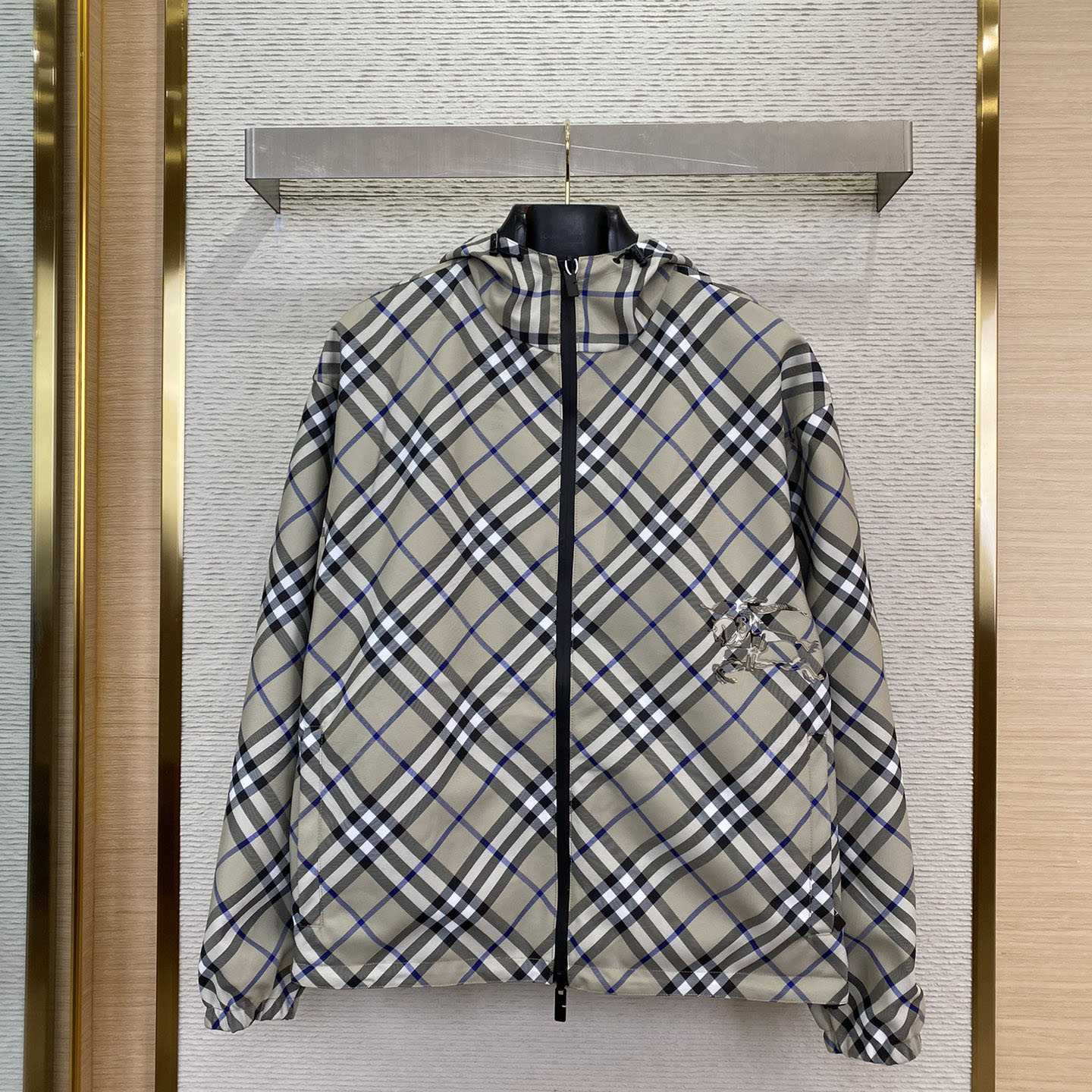 Burberry Reversible Check Jacket - FashionPlug