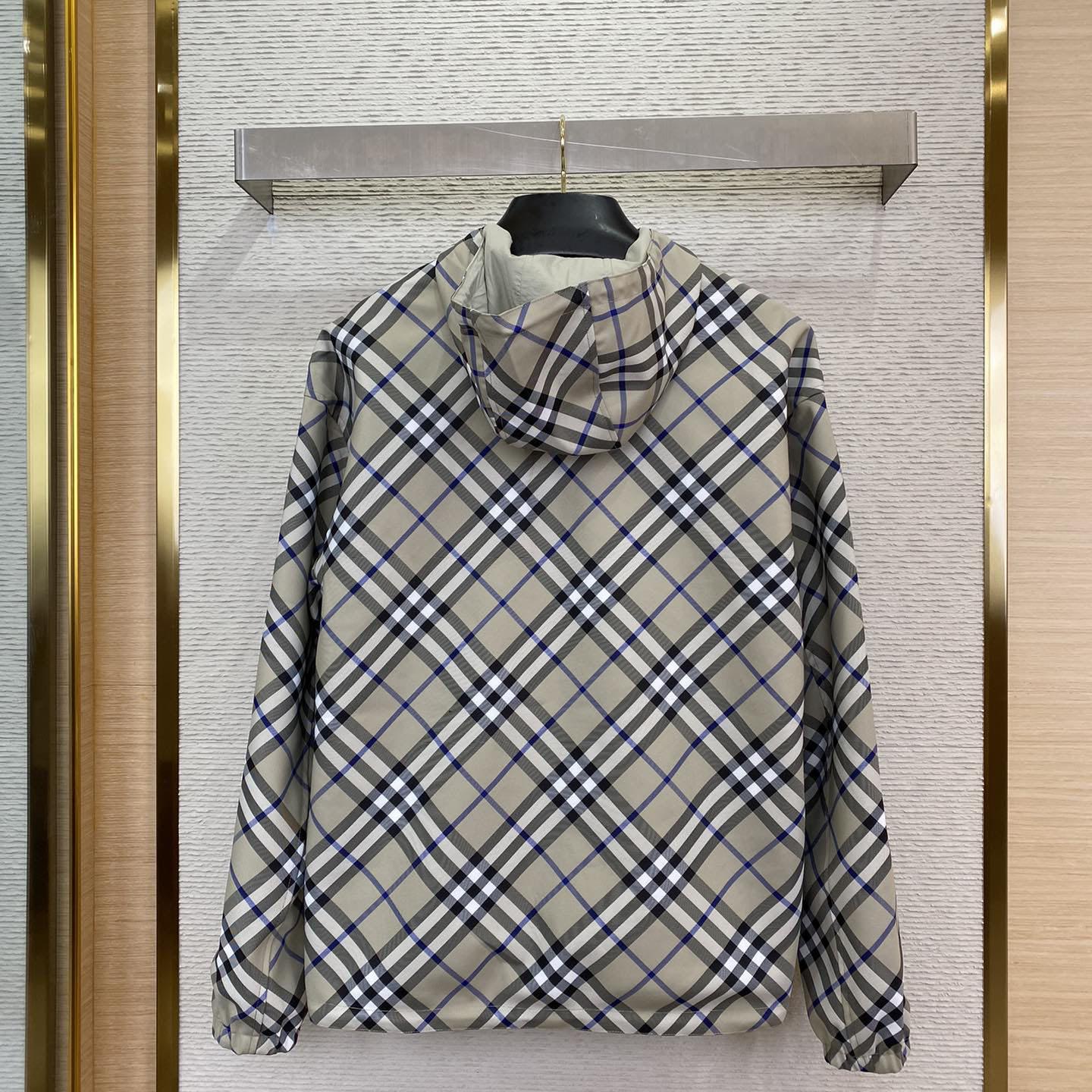 Burberry Reversible Check Jacket - FashionPlug
